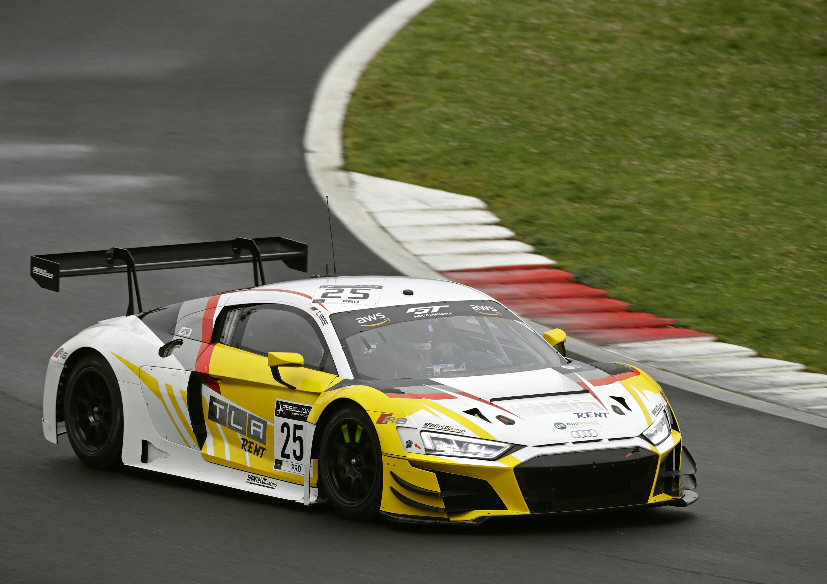 Audi Sport customer racing Test Vallelunga 2021