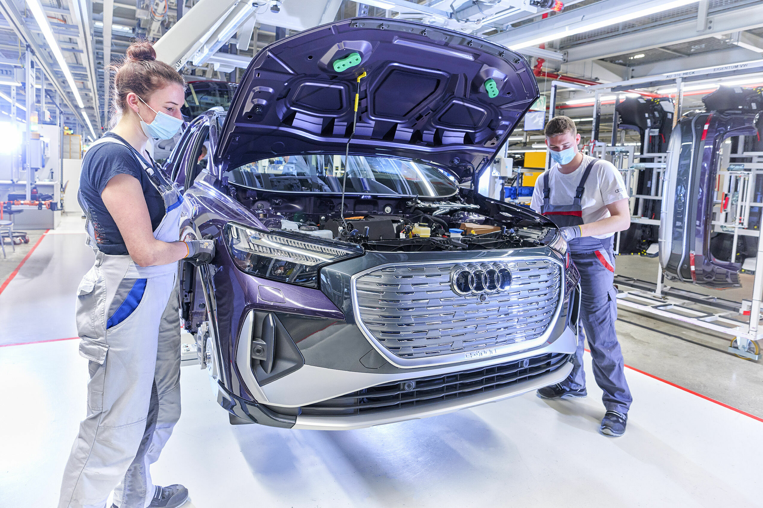 Start of production for Audi Q4 e-tron