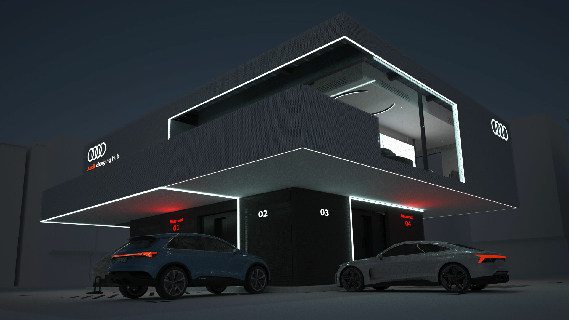 Audi pilotiert Konzept für Schnellladen