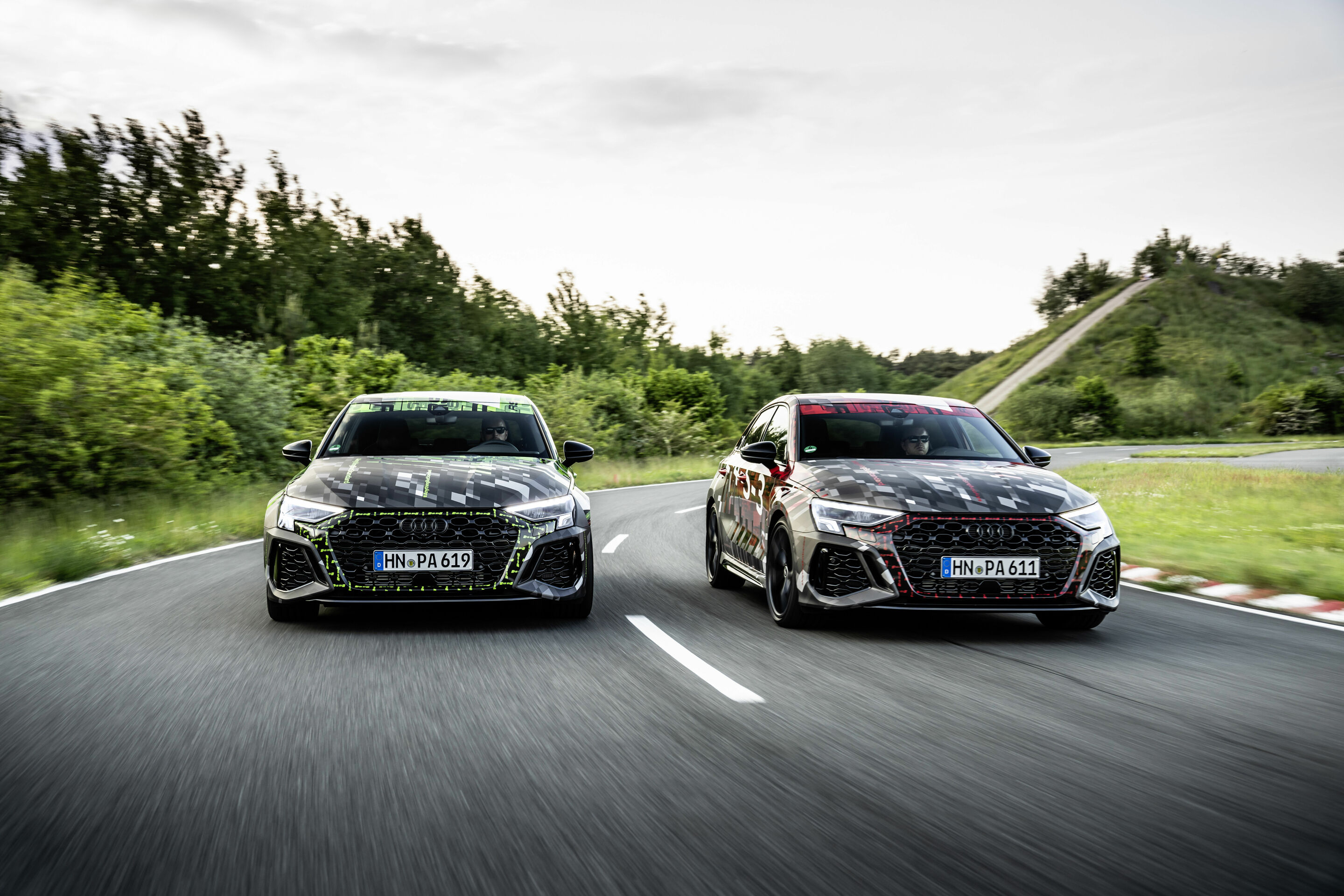 Audi RS 3 prototype