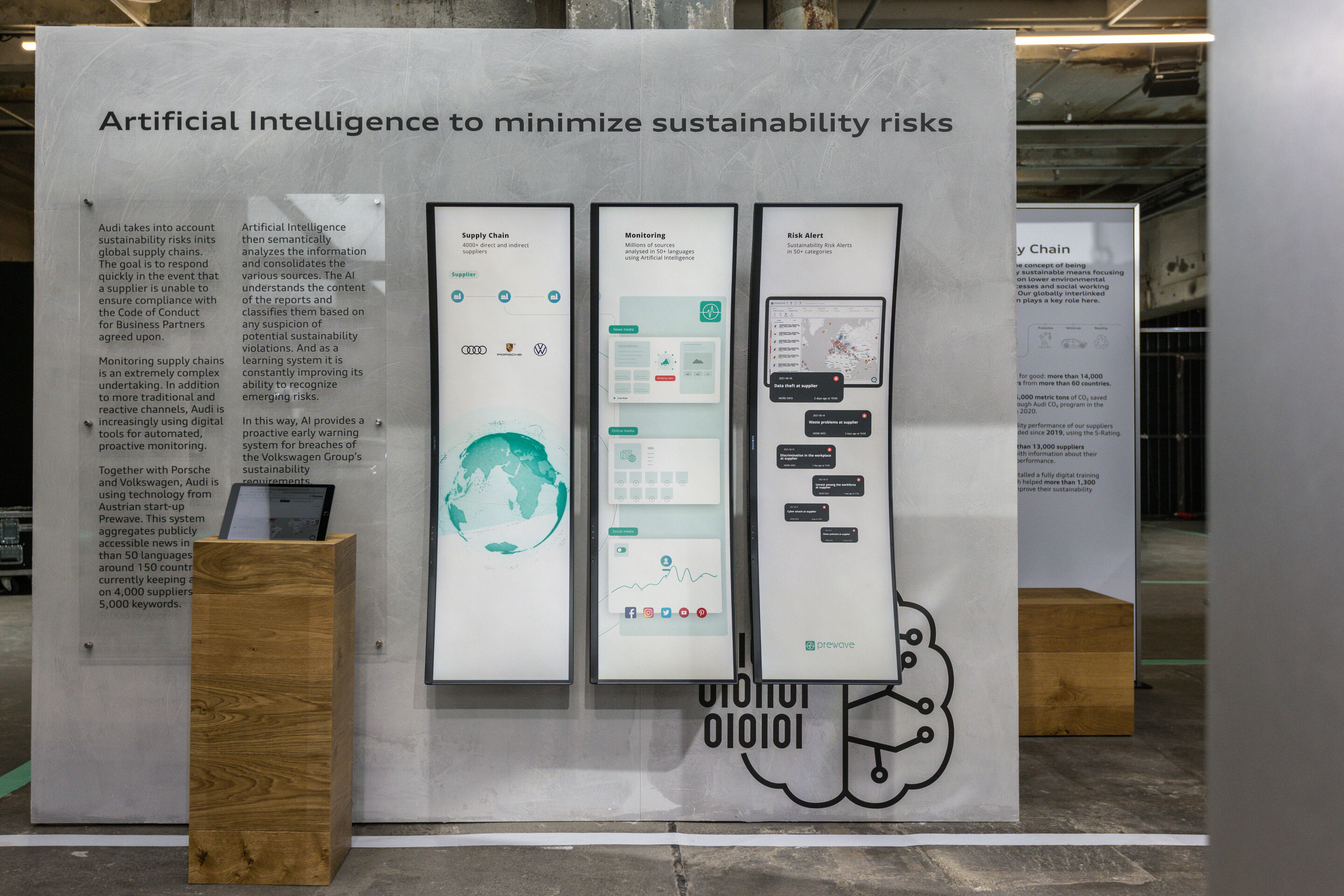 Audi at the GREENTECH FESTIVAL 2021