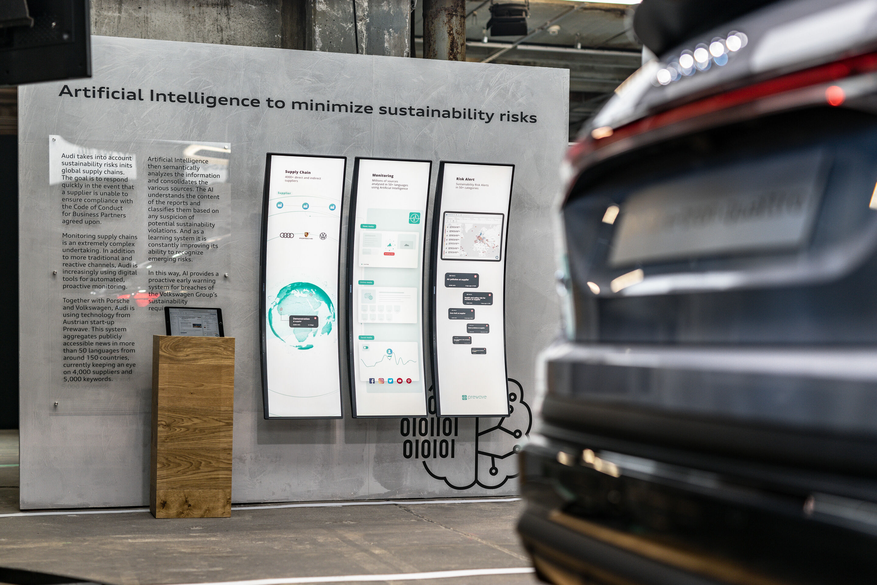 Audi at the GREENTECH FESTIVAL 2021