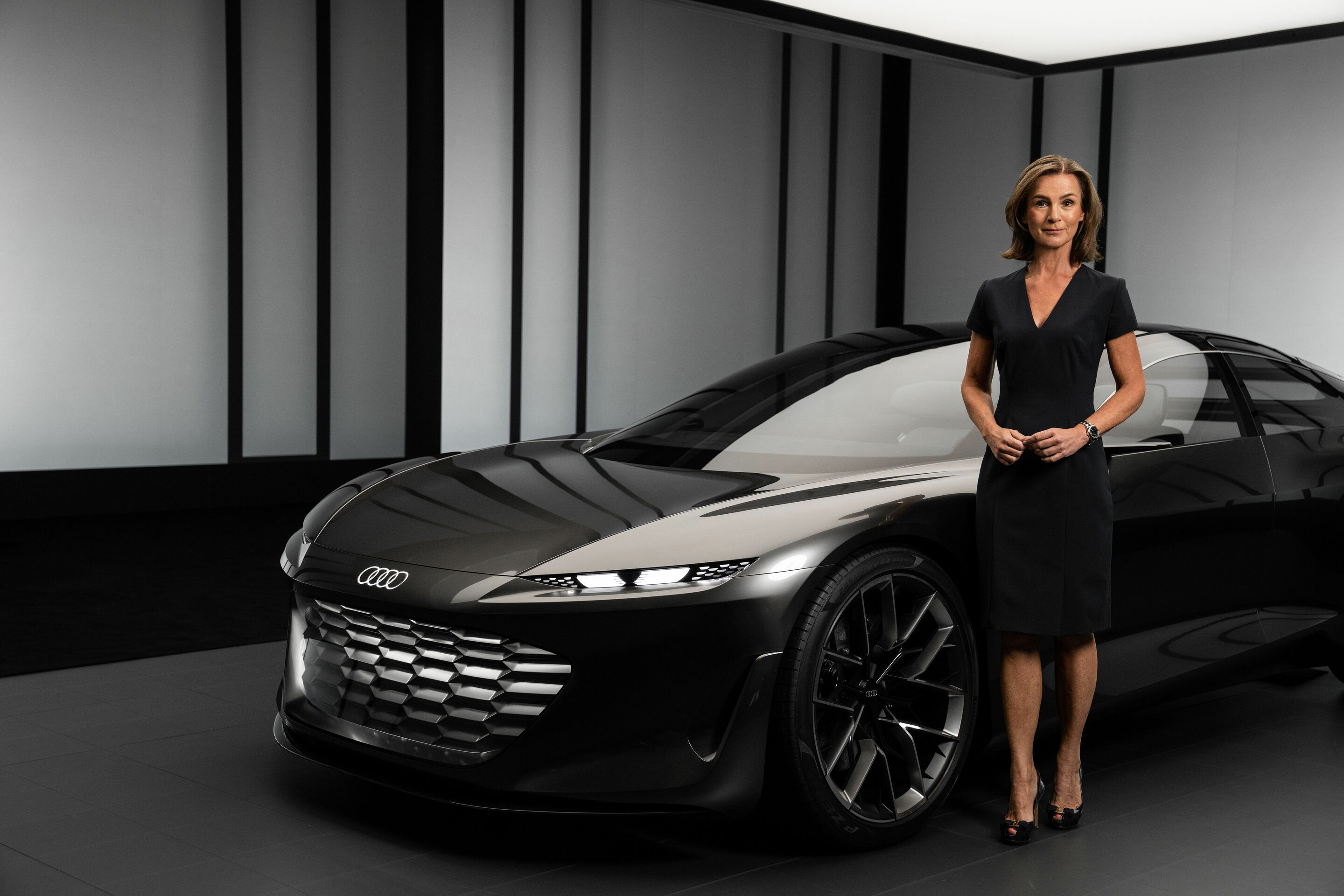 Weltpremiere Audi grandsphere concept – Celebration of Progress