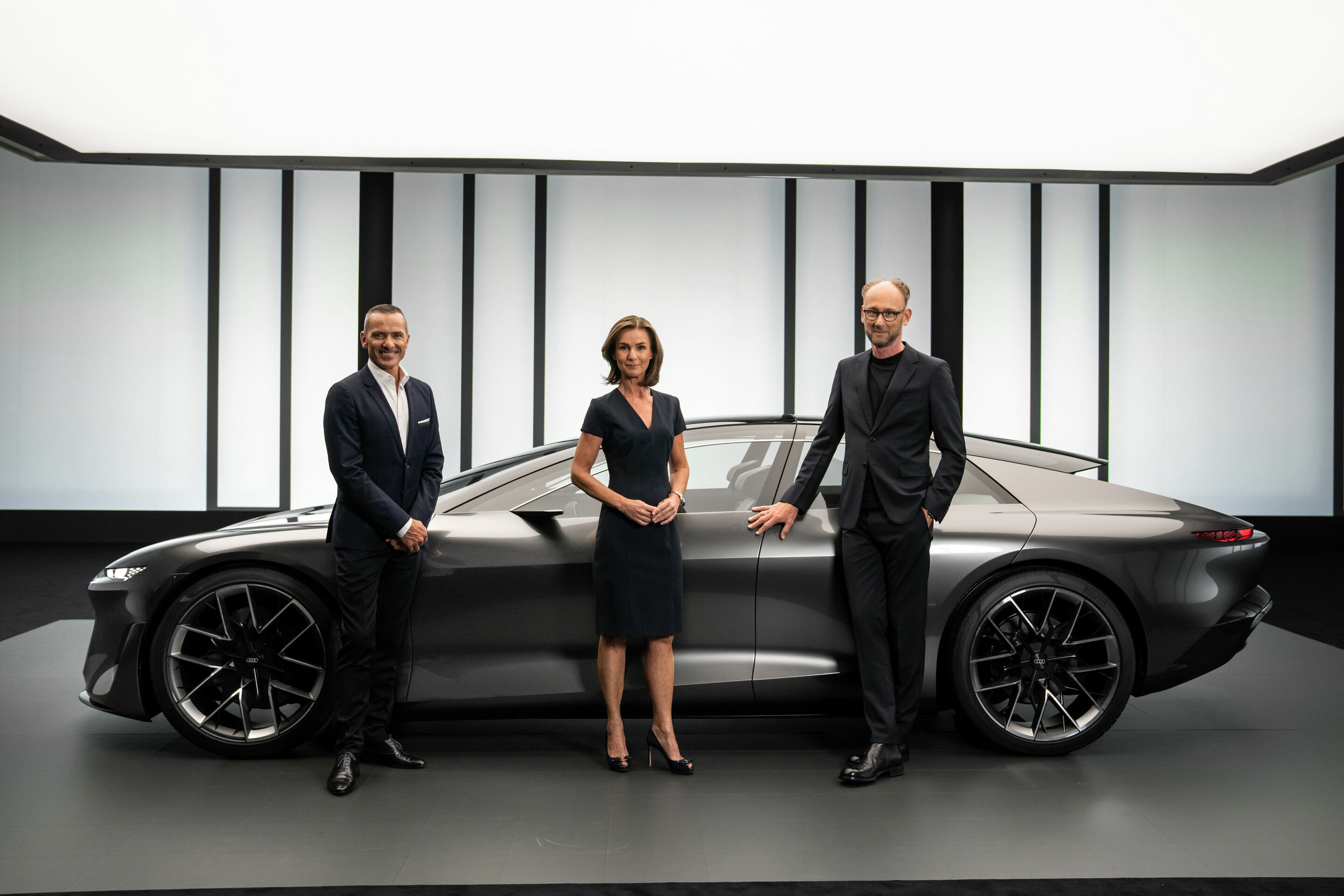Weltpremiere Audi grandsphere concept – Celebration of Progress