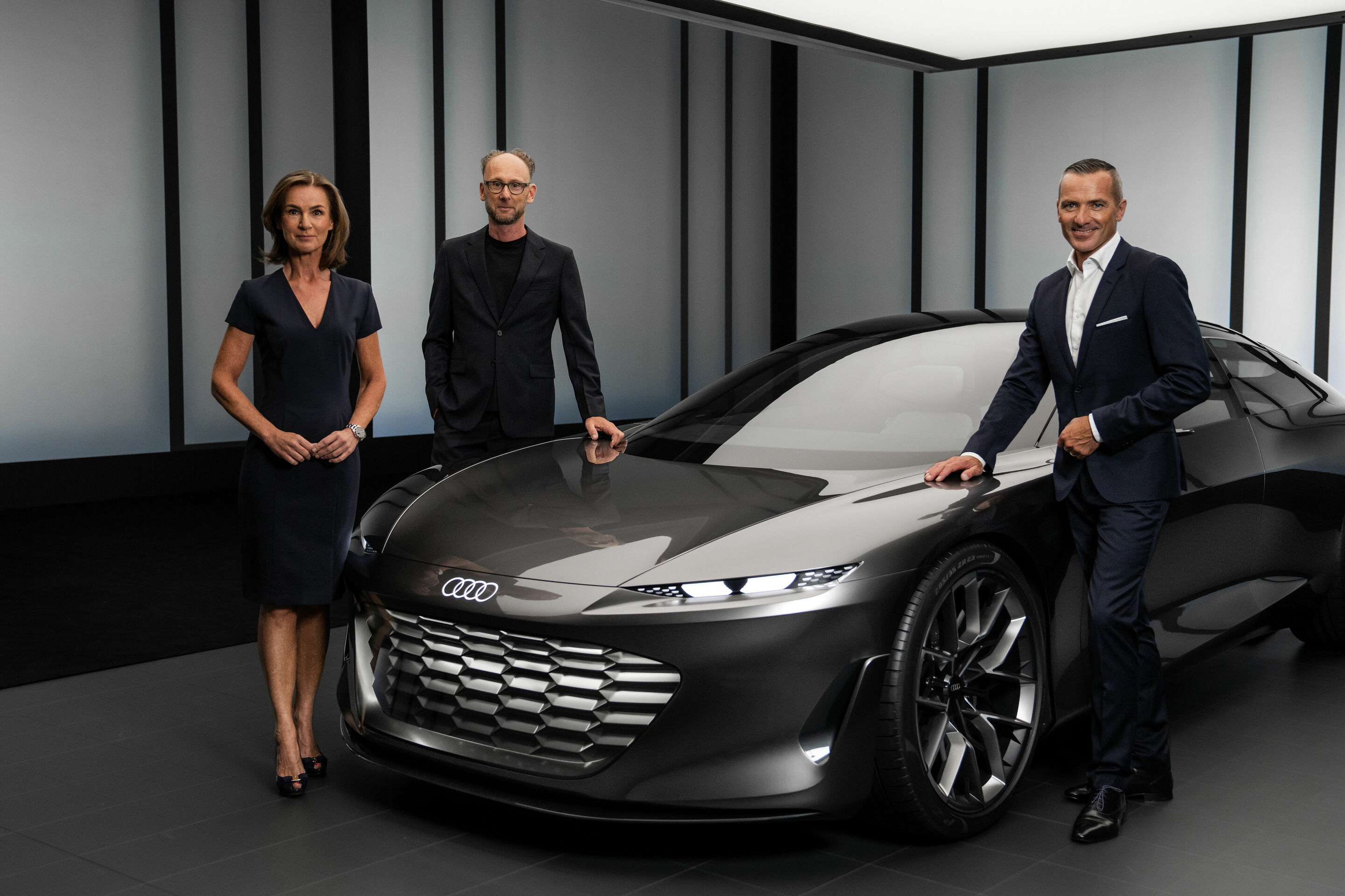 Weltpremiere Audi grandsphere concept – Celebration of Progress