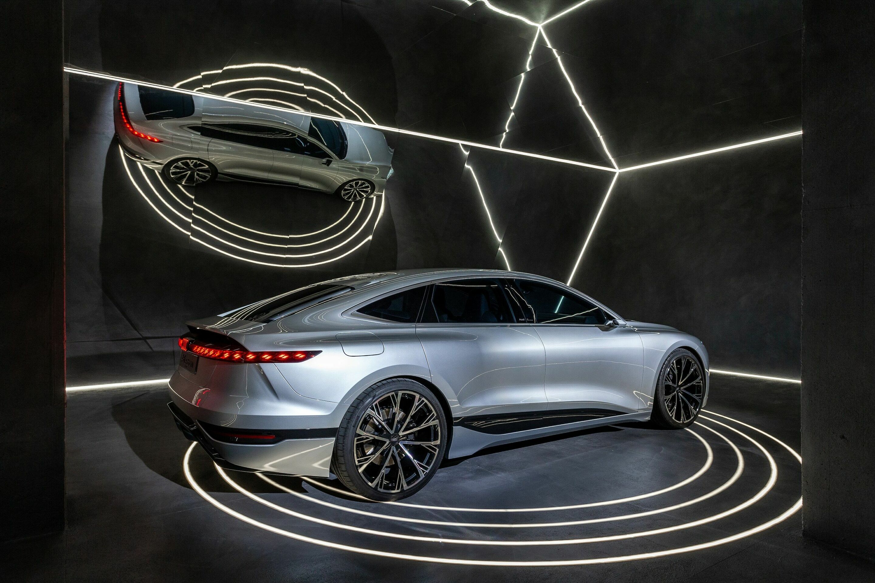 Audi A6 e-tron concept auf der Milan Design Week