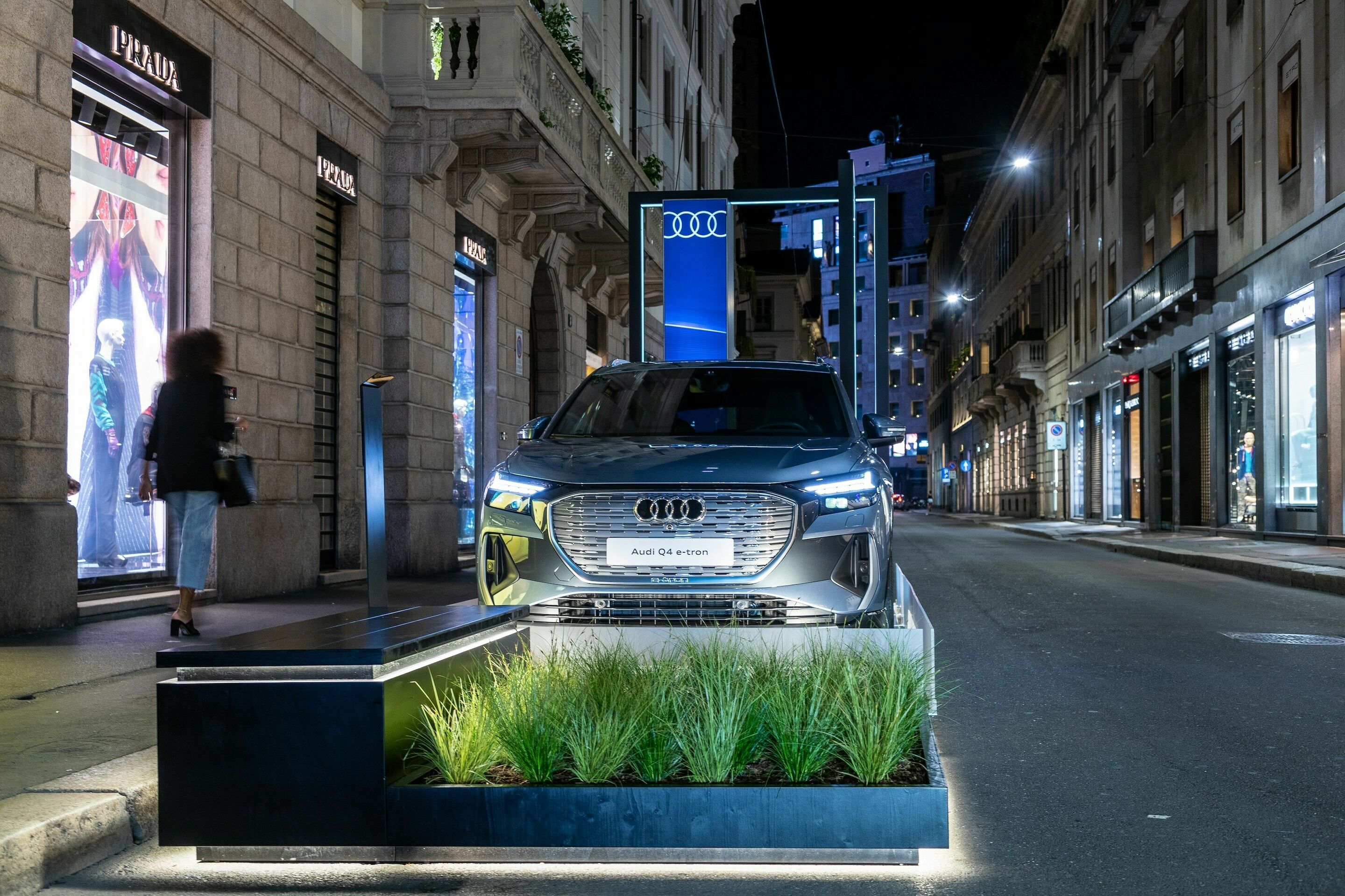Audi A6 e-tron concept auf der Milan Design Week