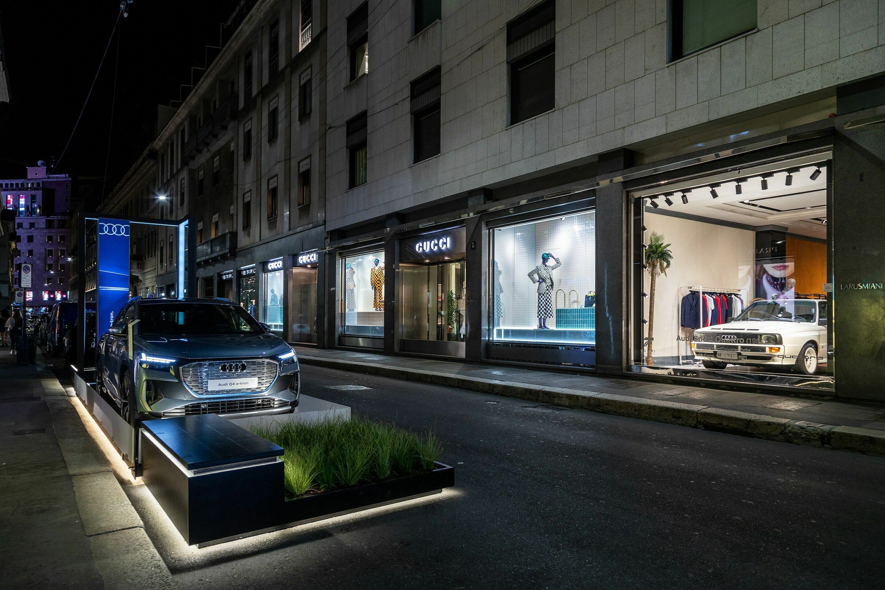 Audi A6 e-tron concept auf der Milan Design Week