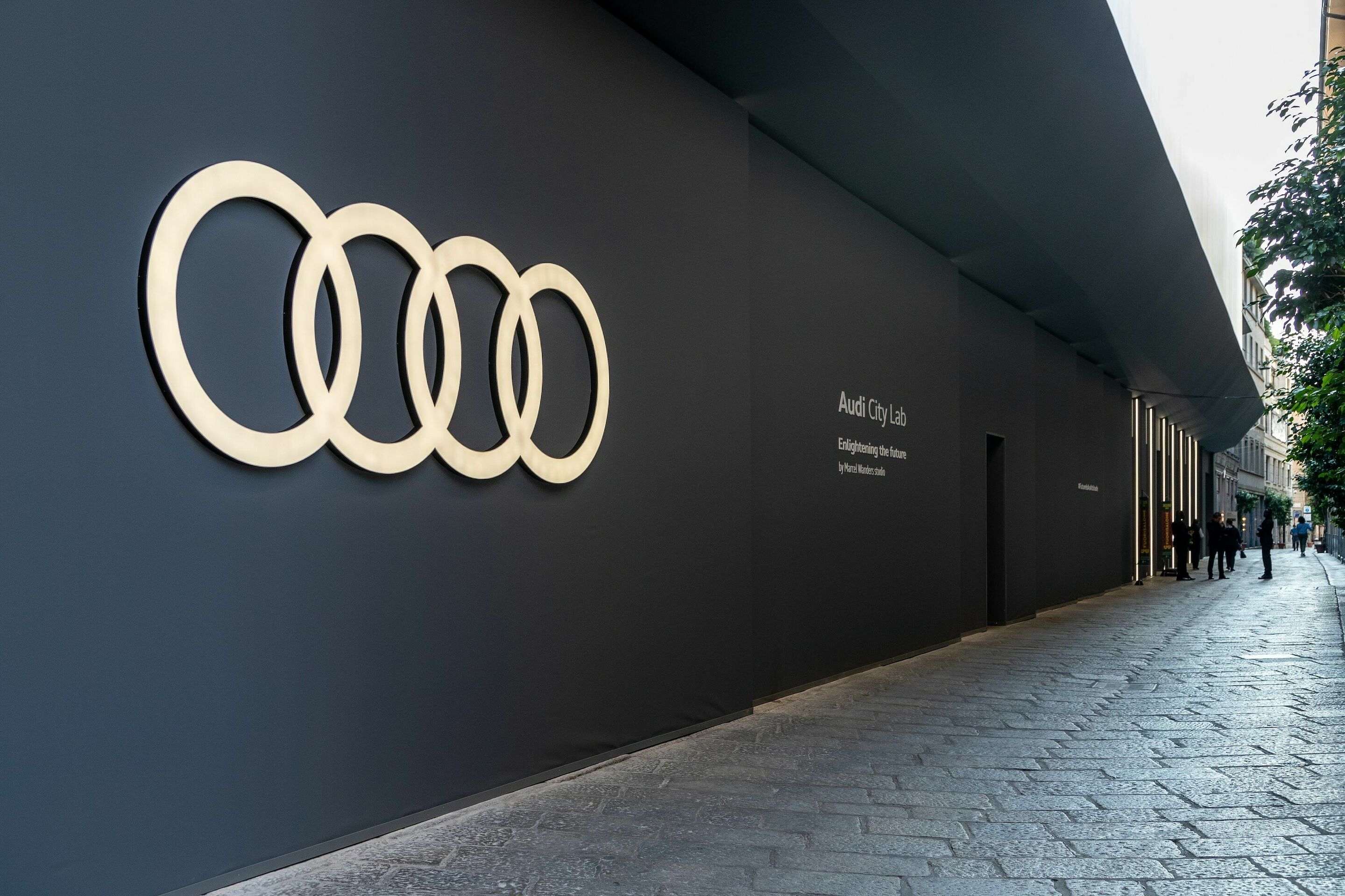 Audi A6 e-tron concept auf der Milan Design Week