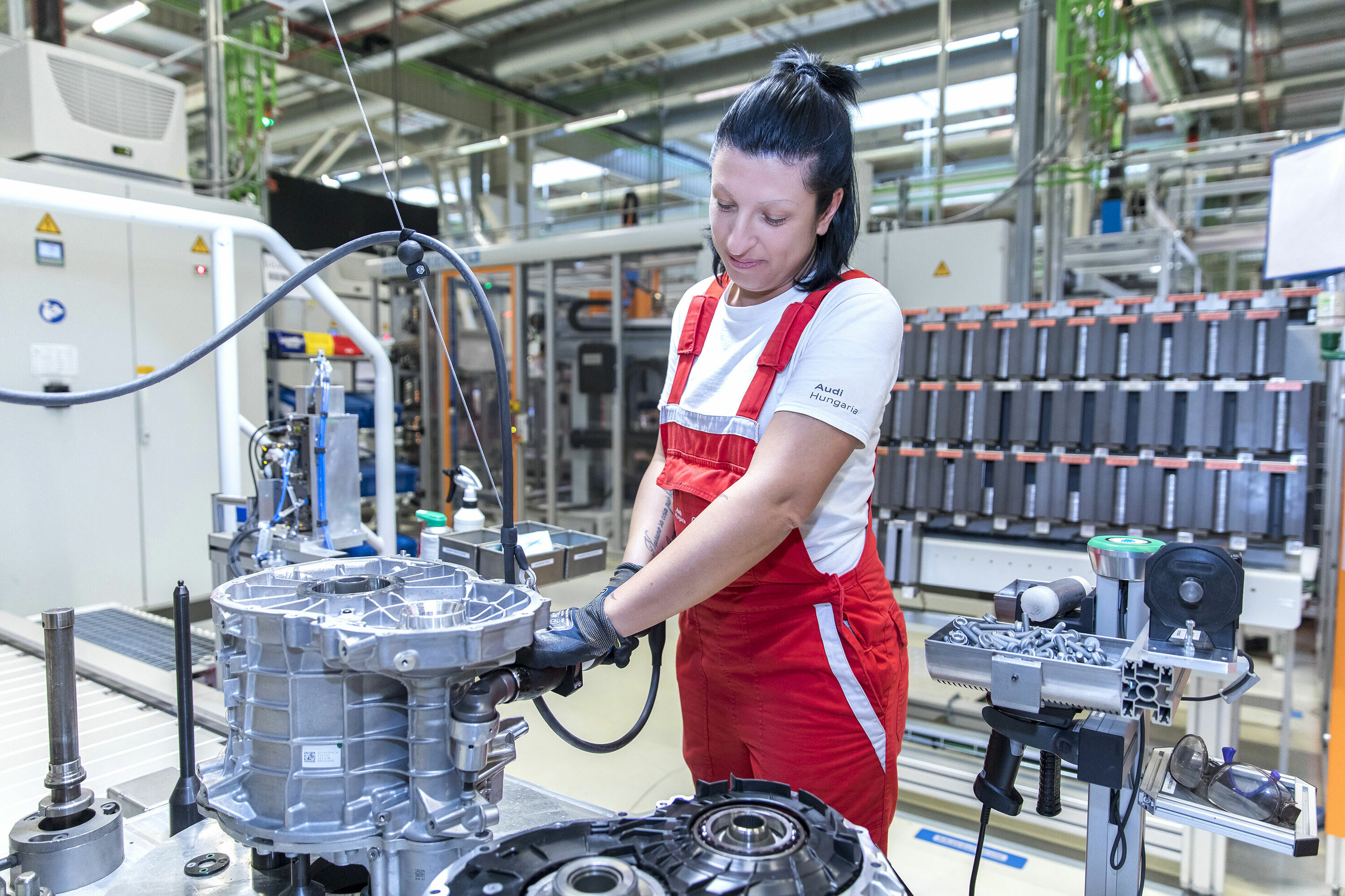 Audi Hungaria: 250.000 E-Antriebe aus Győr für die Welt