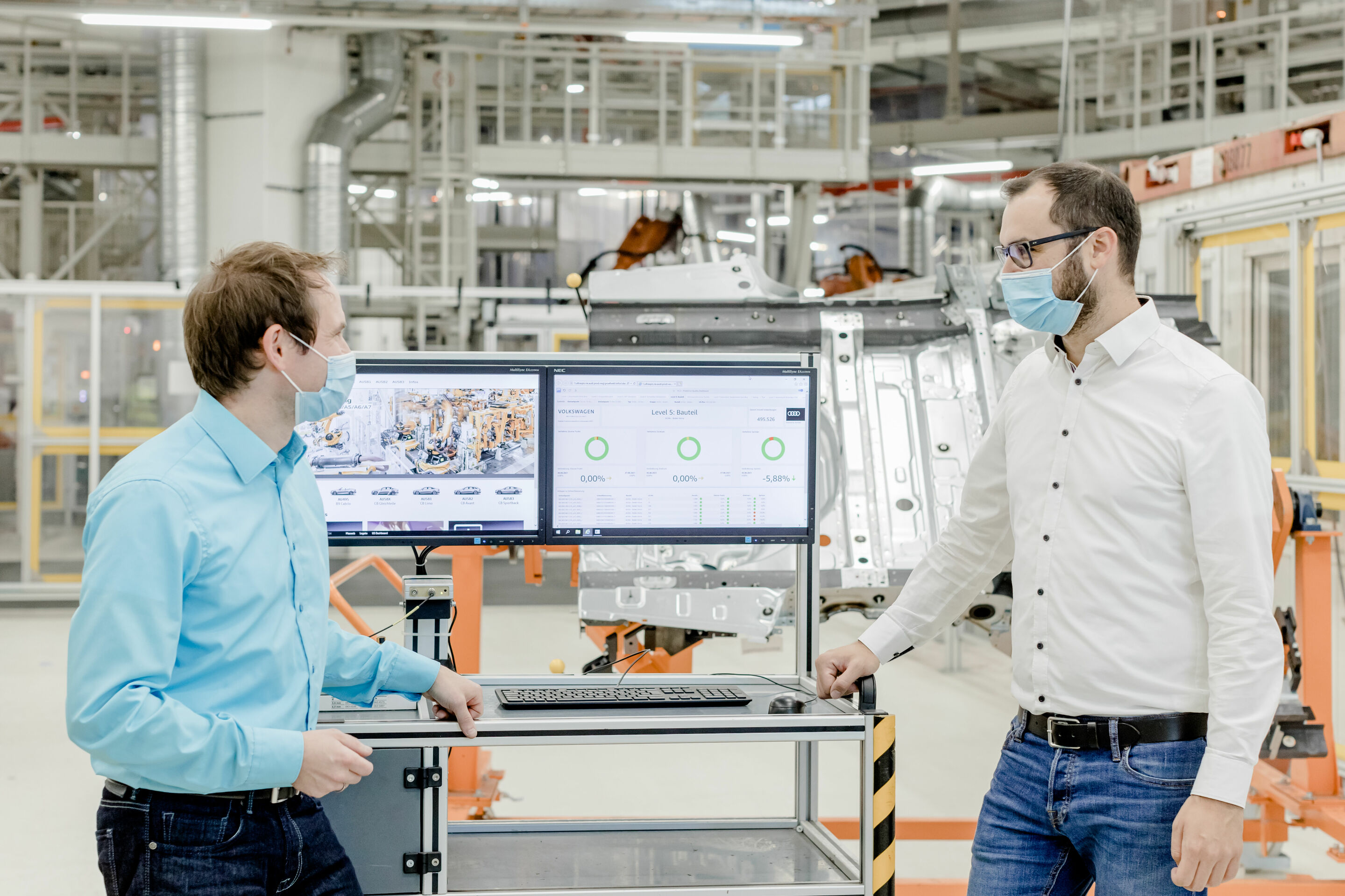 How Audi uses artificial intelligence in production