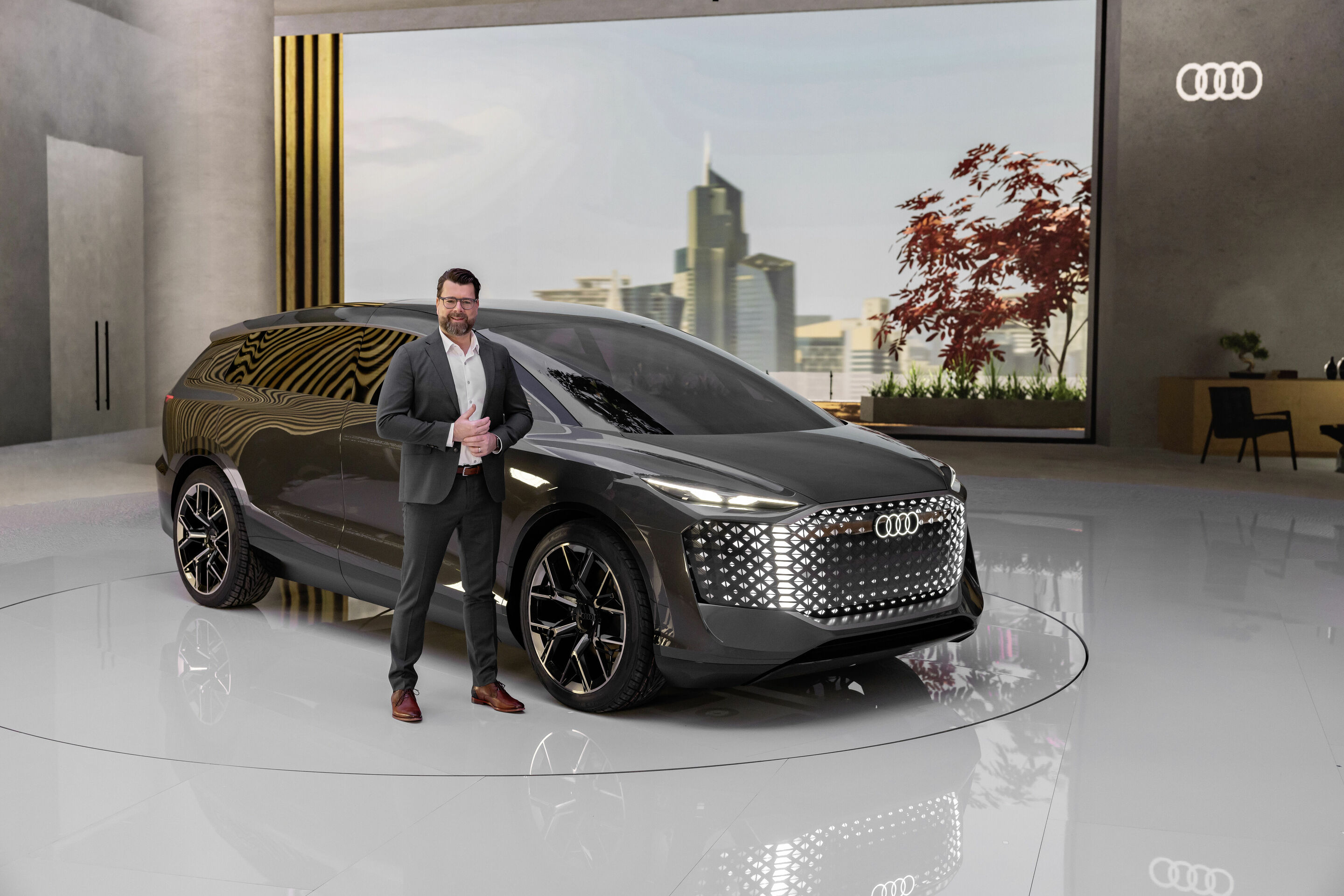 World Premiere Audi urbansphere concept – Celebration of Progress