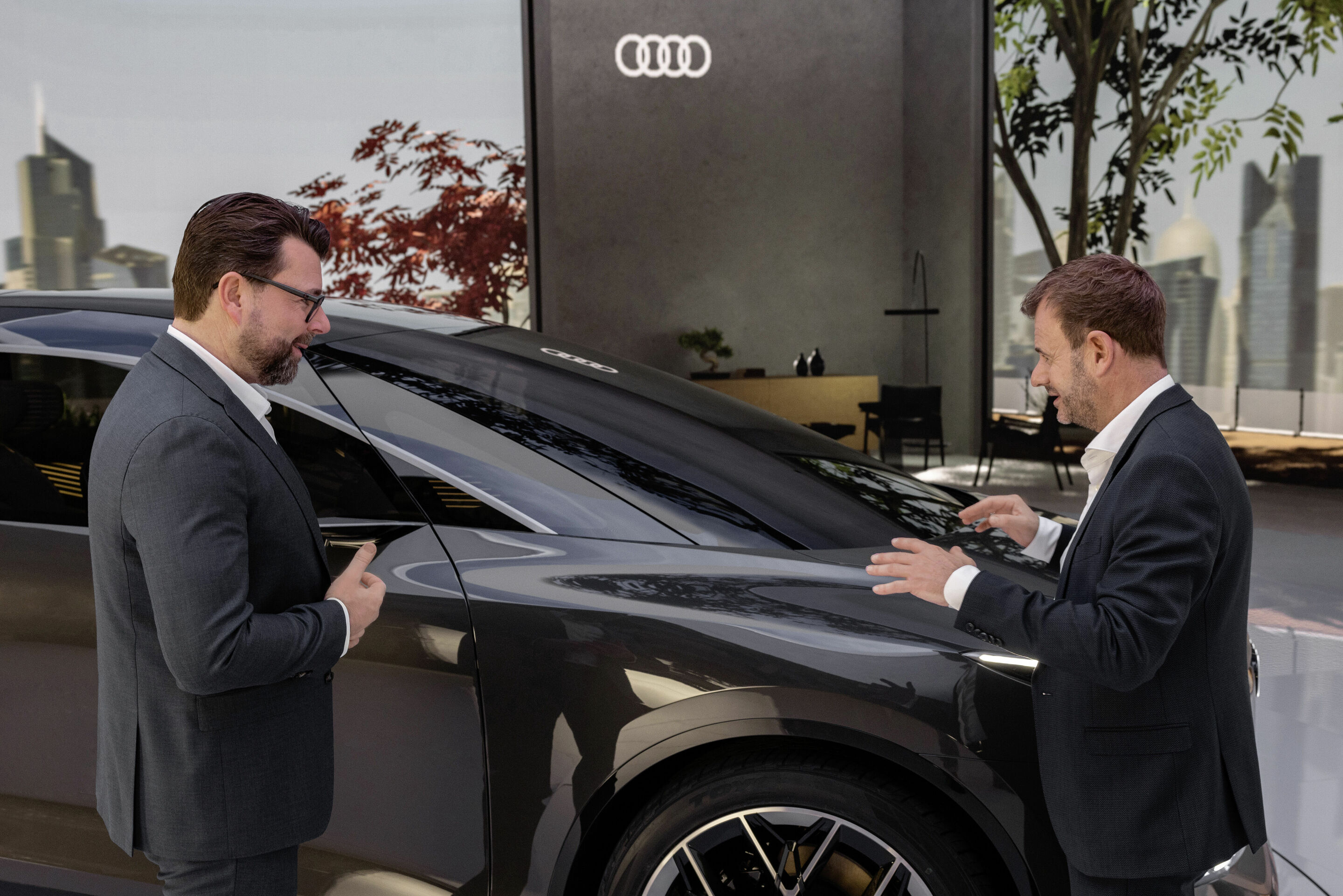 Weltpremiere Audi urbansphere concept – Celebration of Progress