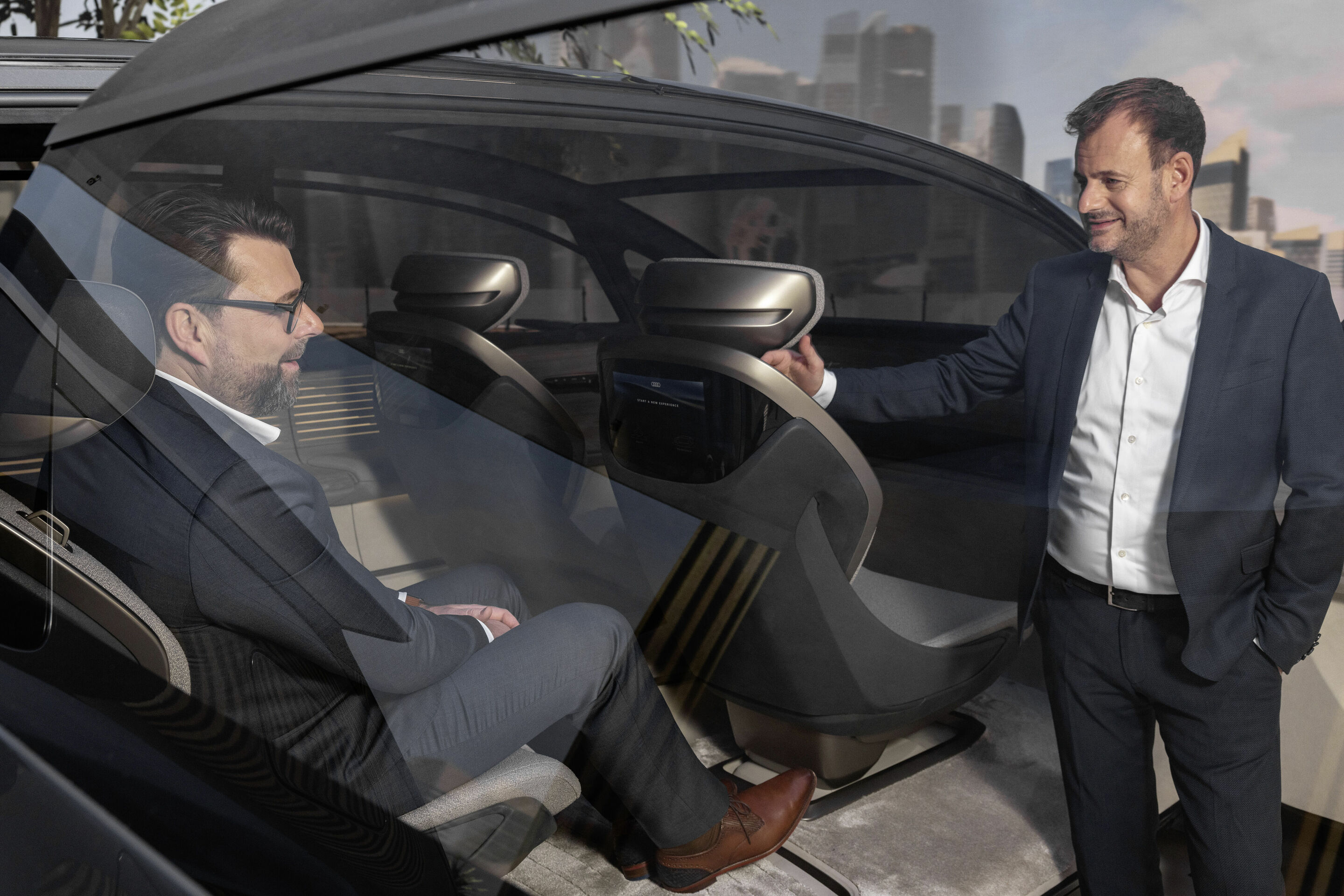 Weltpremiere Audi urbansphere concept – Celebration of Progress