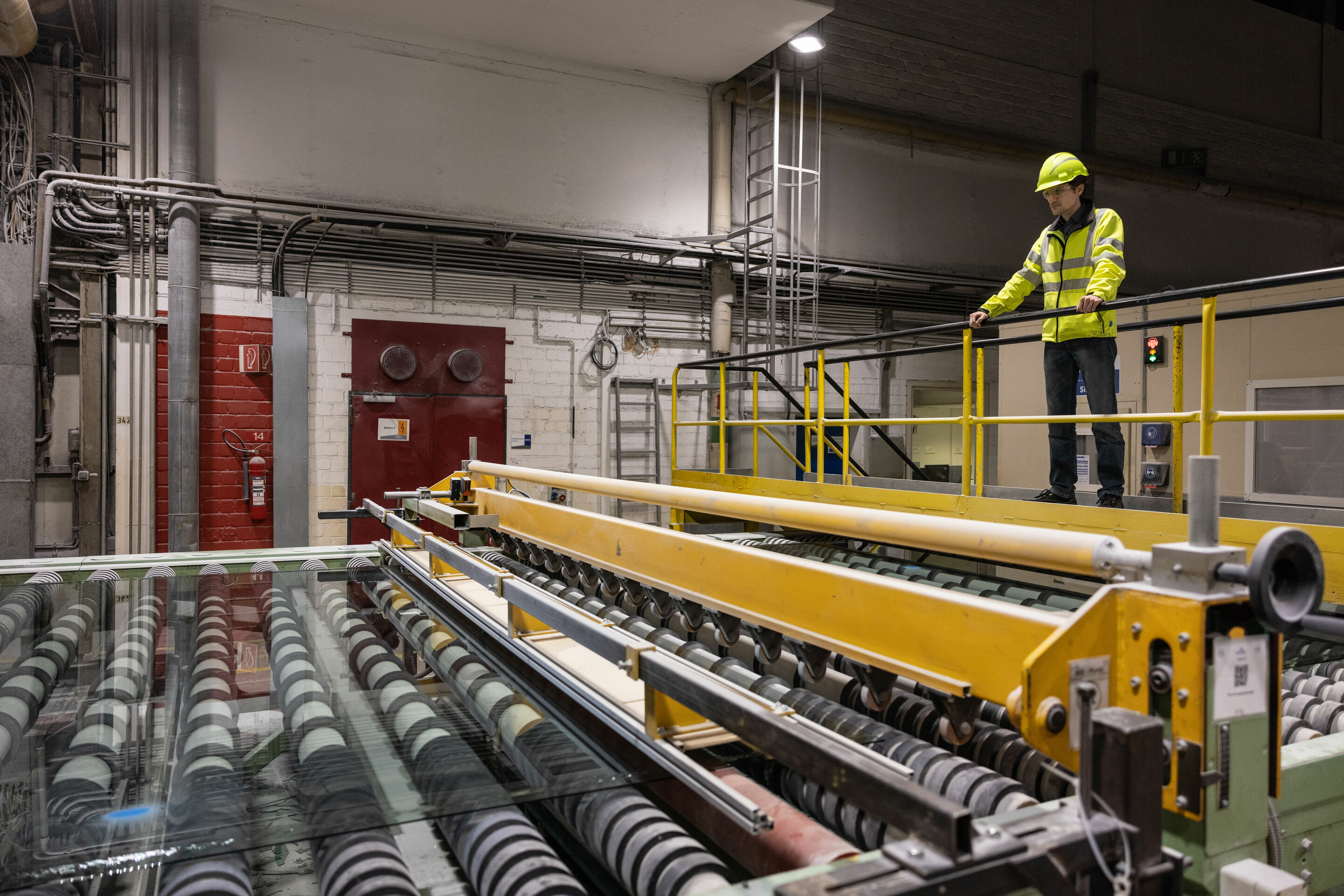 Pilot project glass recycling