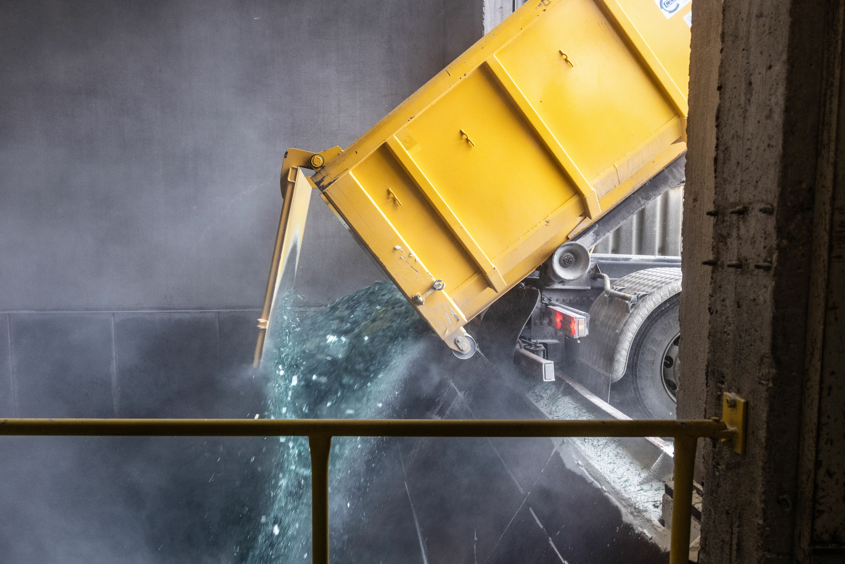 Pilotprojekt Glasrecycling
