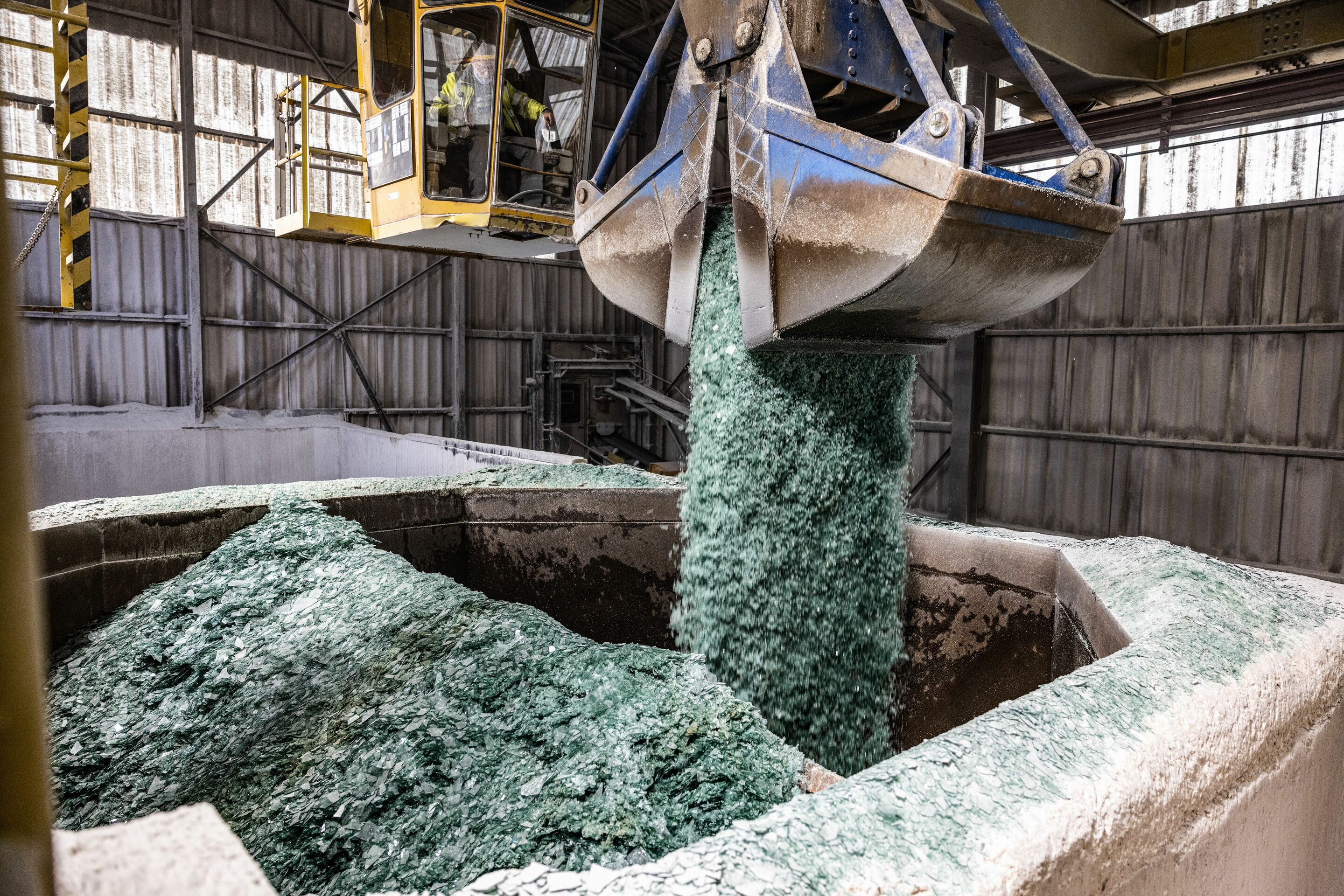 Pilotprojekt Glasrecycling