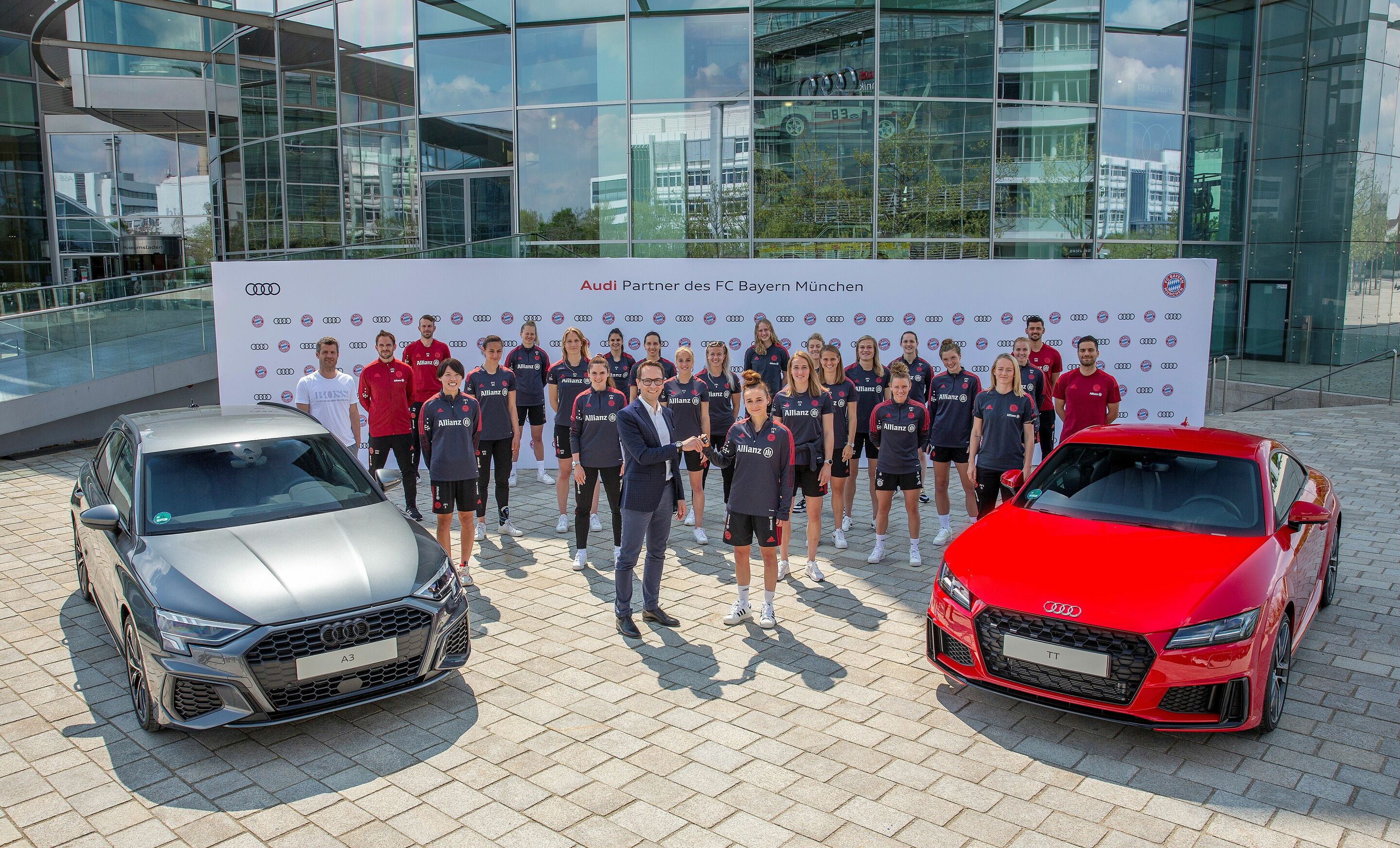 Audi Fahrzeugübergabe