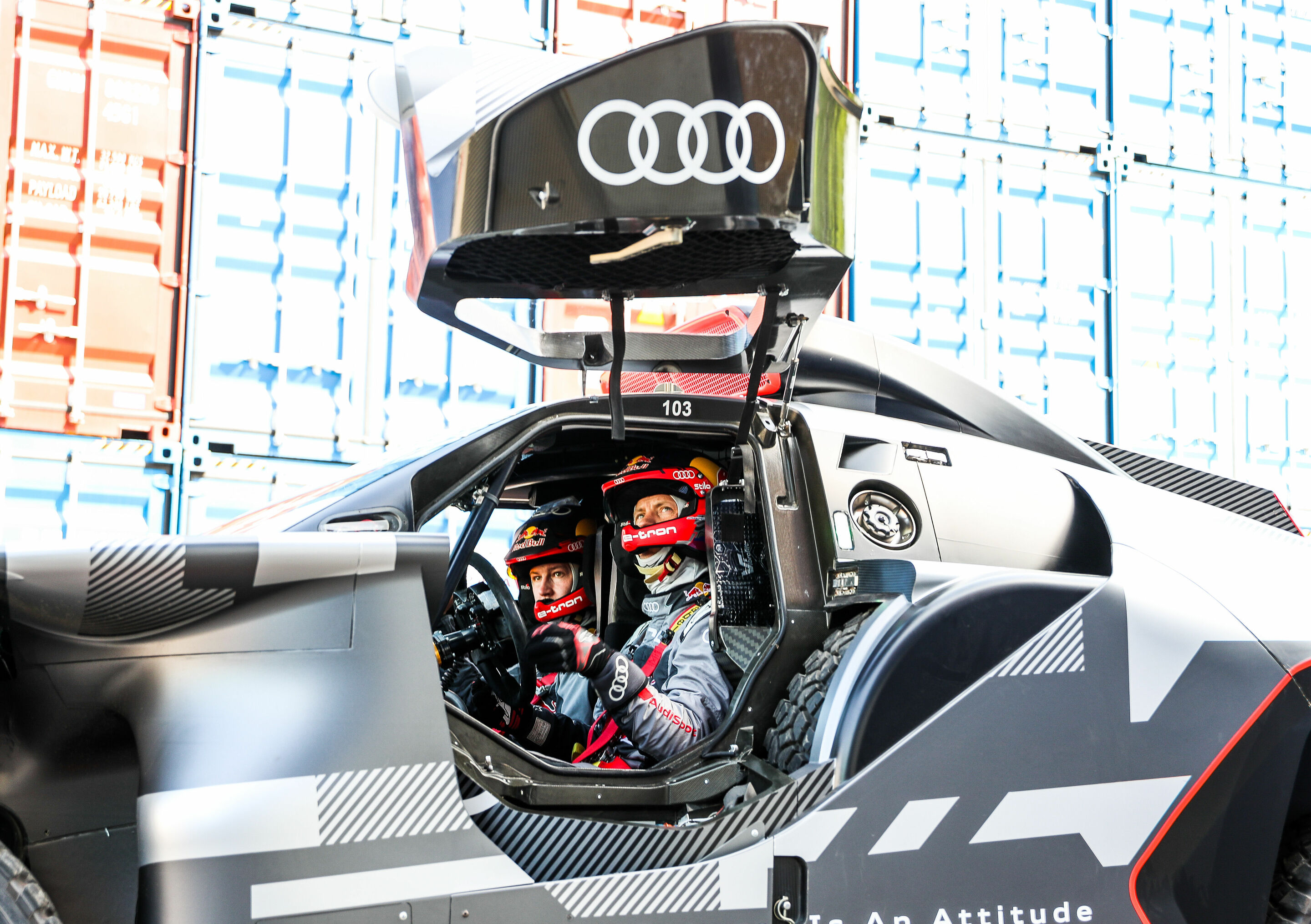 Audi RS Q e-tron on tour, Hamburg