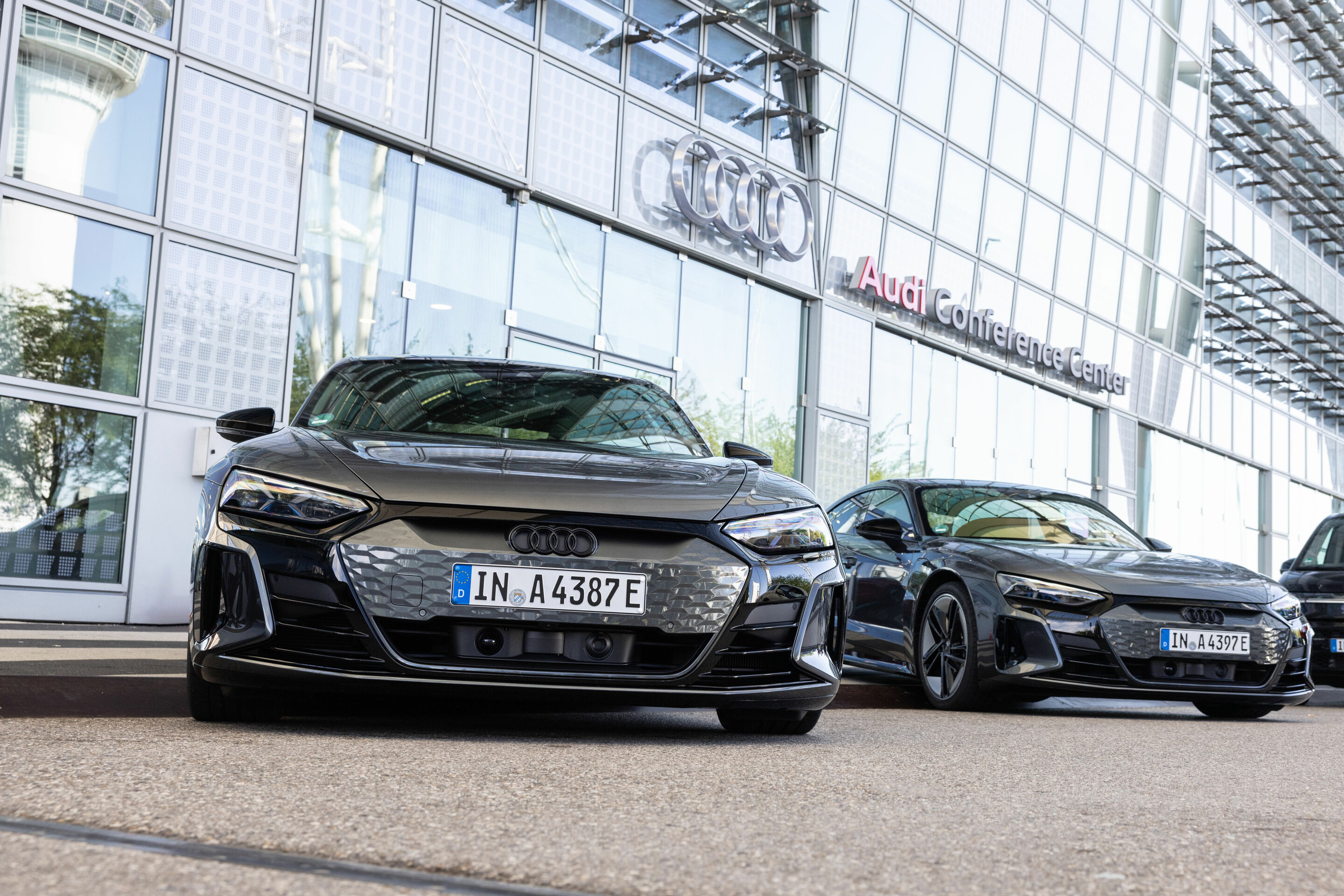 Reichweitenanzeige in den e-tron Modellen