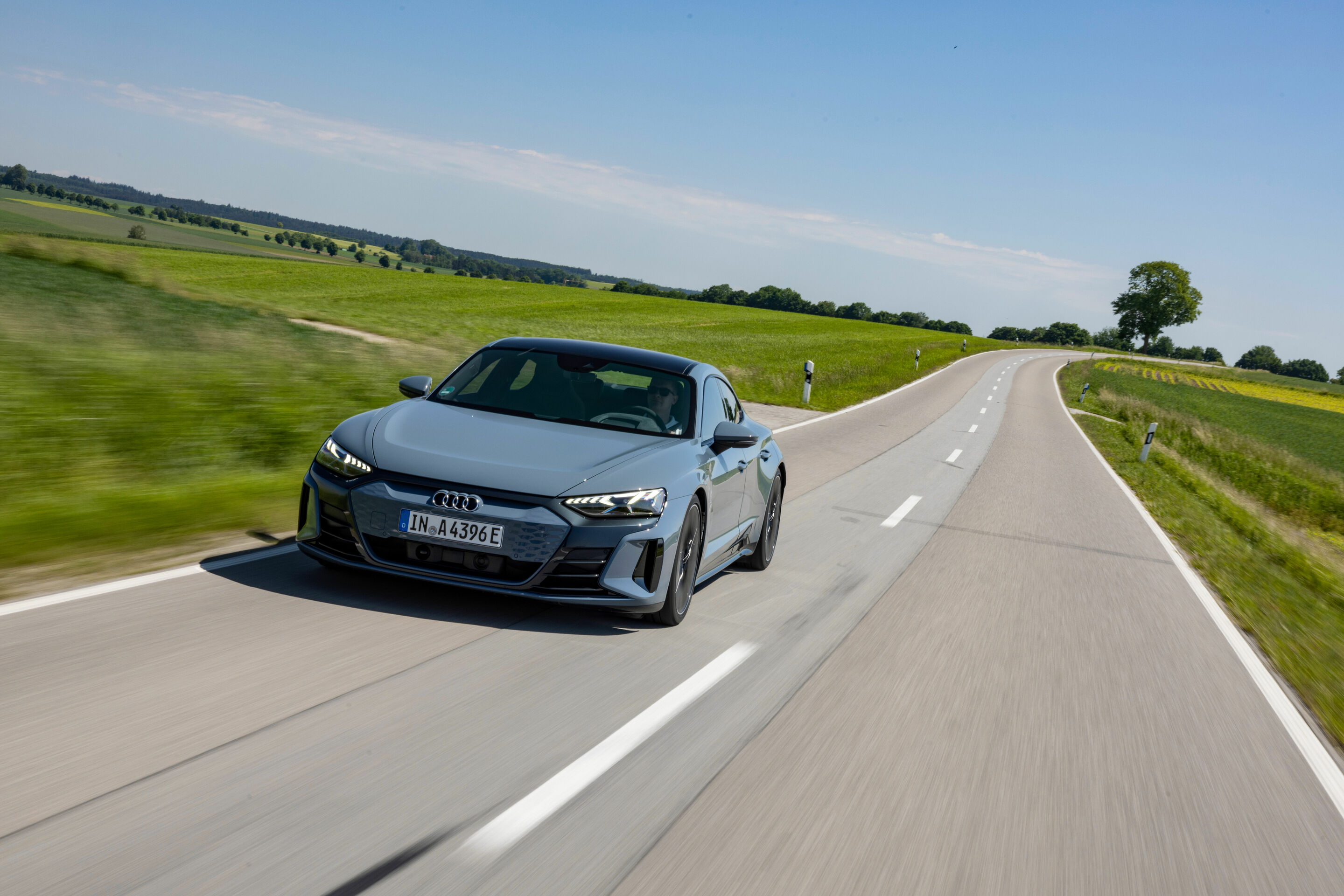 Reichweitenanzeige in den e-tron Modellen