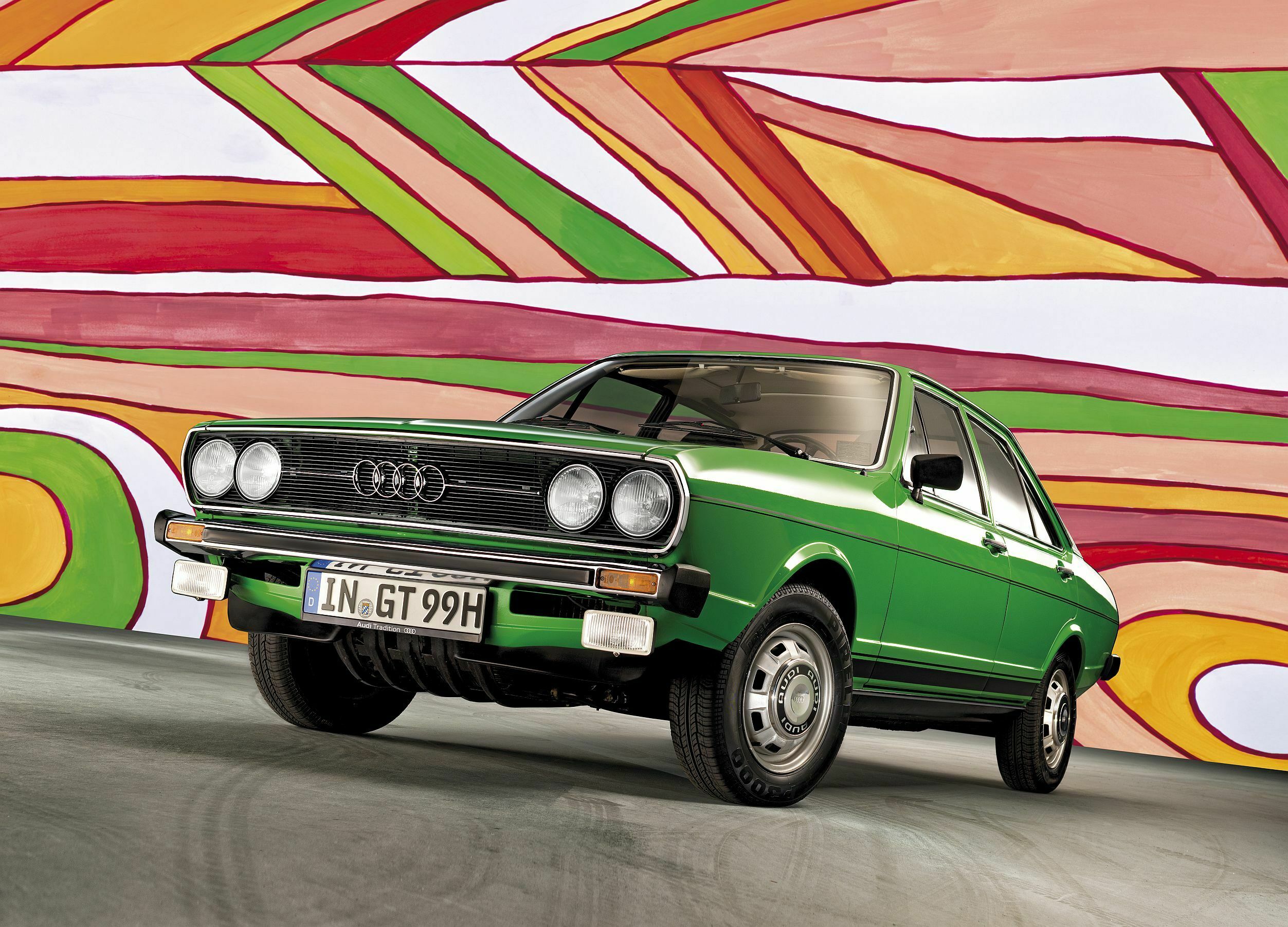 Audi captures the zeitgeist with this car: first Audi 80 unveiled 50 years ago