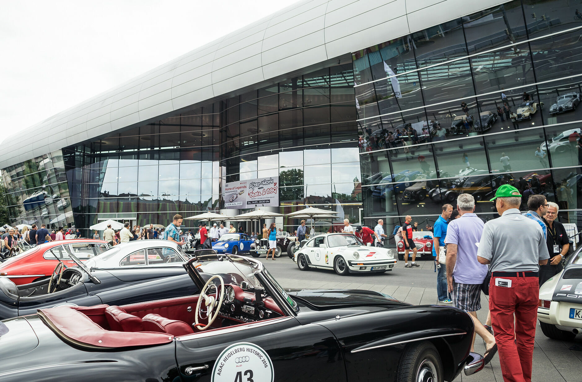 Heidelberg Historic zu Gast im Audi Forum Neckarsulm