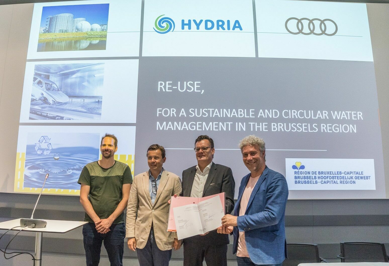 Wasser-Recycling bei Audi Brussels – Engagement für nachhaltige Nutzung von Wasserressourcen