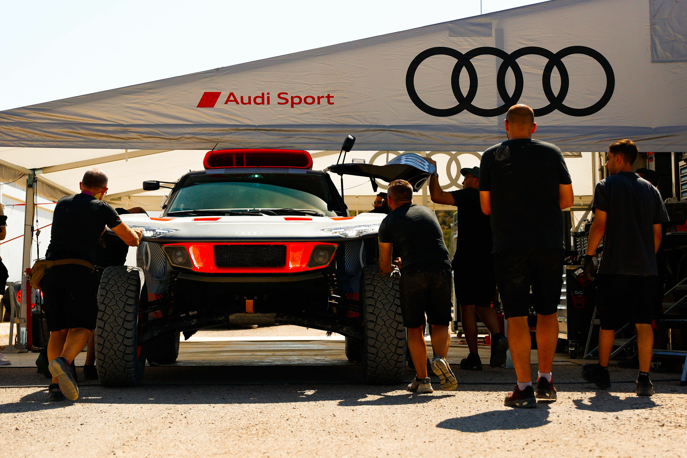 Dakar test Zaragoza, July 2022