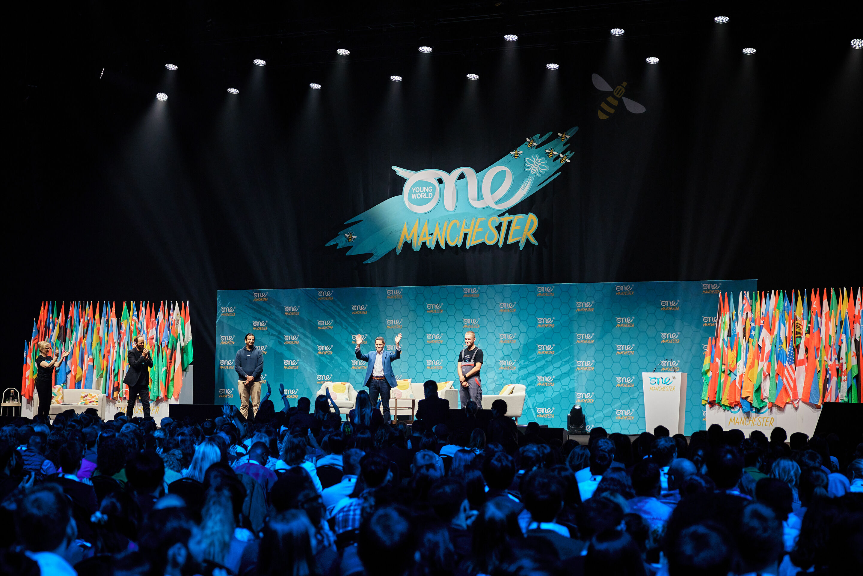 Visions of the future in Manchester: Audi brings young talents to the One Young World Summit