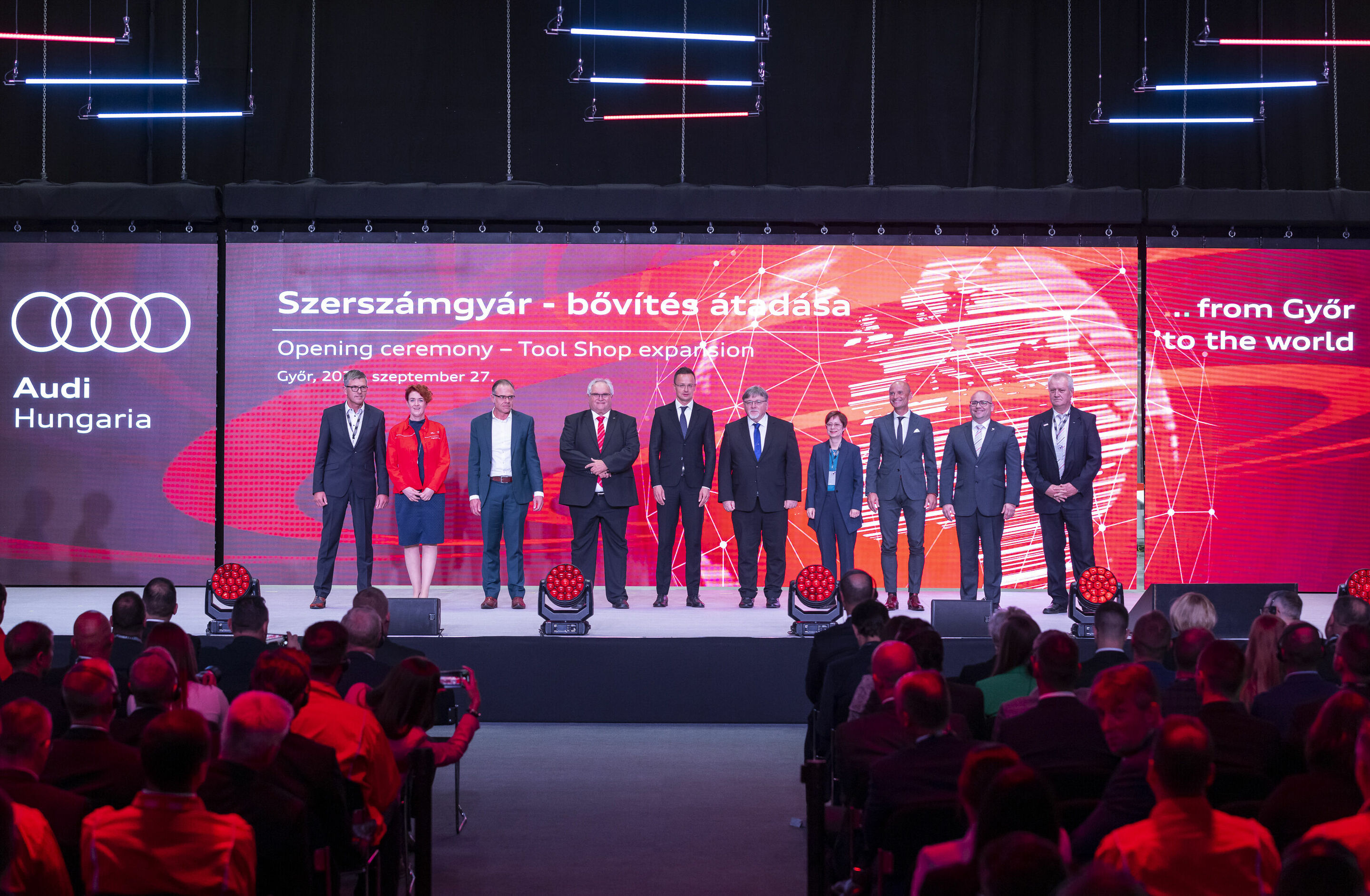 Audi Hungaria startet Produktion im erweiterten Werkzeugbau