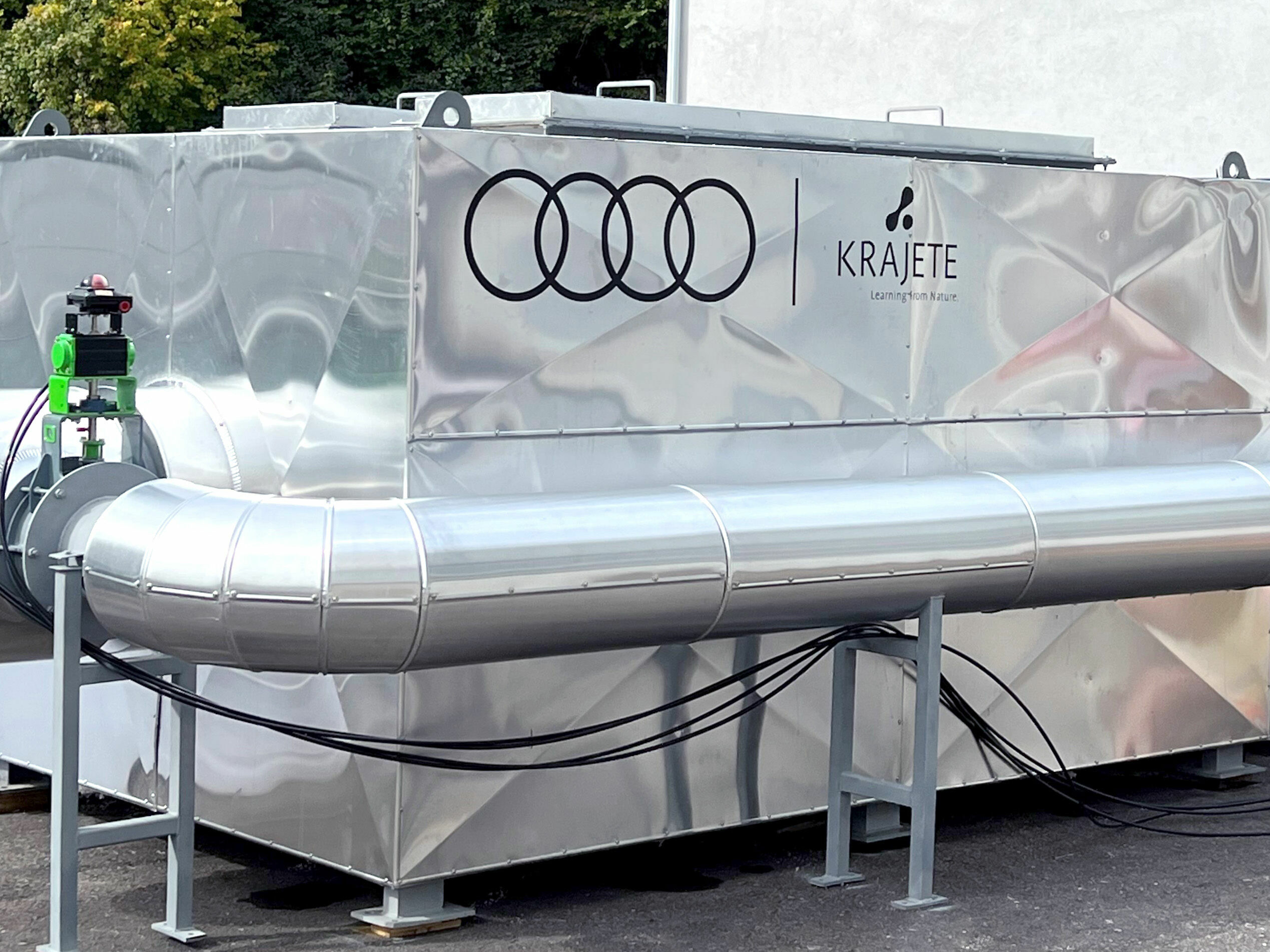 Audi and Krajete Filter CO2 Out of the Air