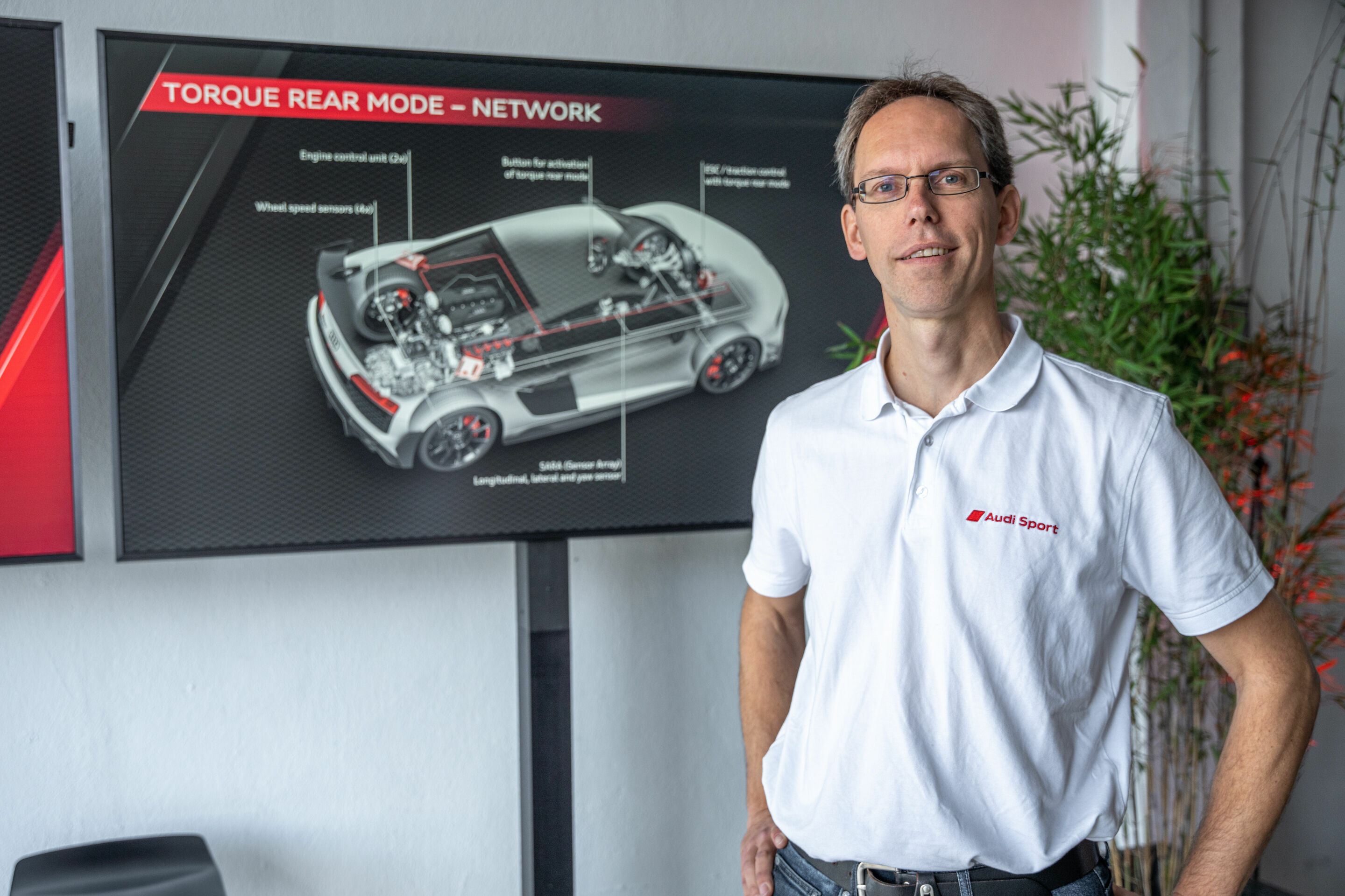 Roland Waschkau, Fahrwerkentwickler Audi R8.