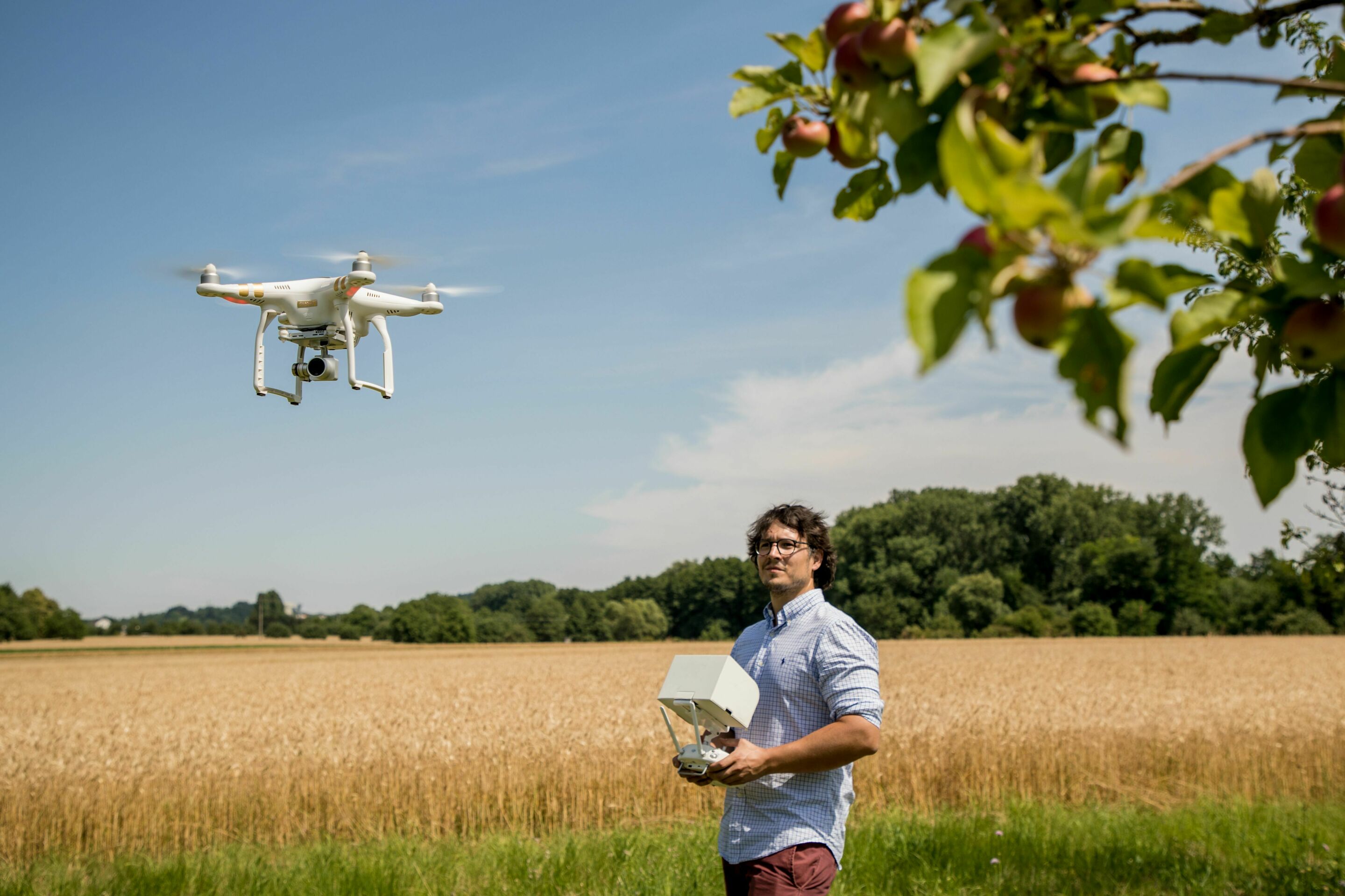 Drones for environmental protection: monitoring of meadow orchards successfully completed
