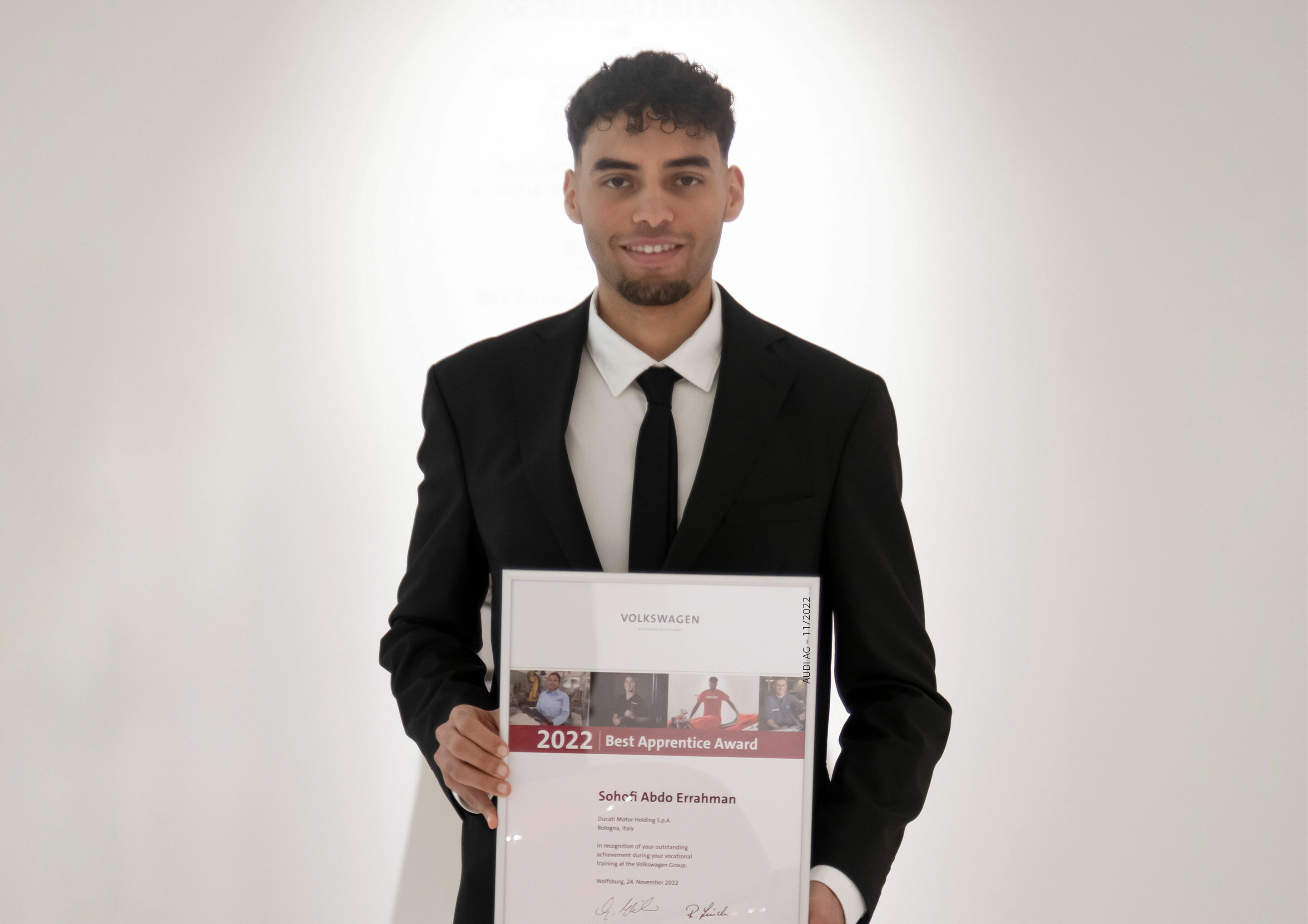 Seven locations, seven best apprentices: Audi’s top trainees in 2022