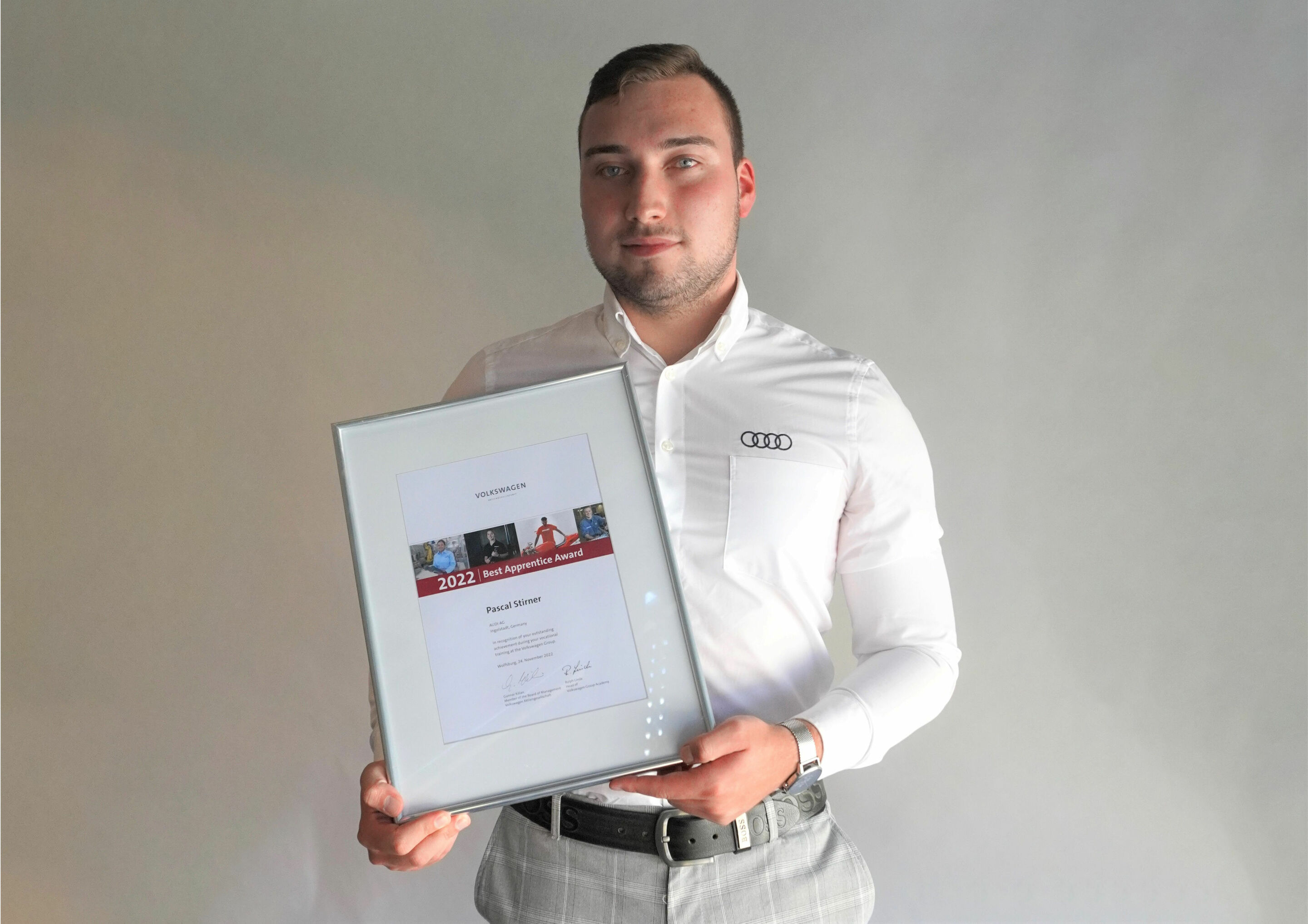 Seven locations, seven best apprentices: Audi’s top trainees in 2022