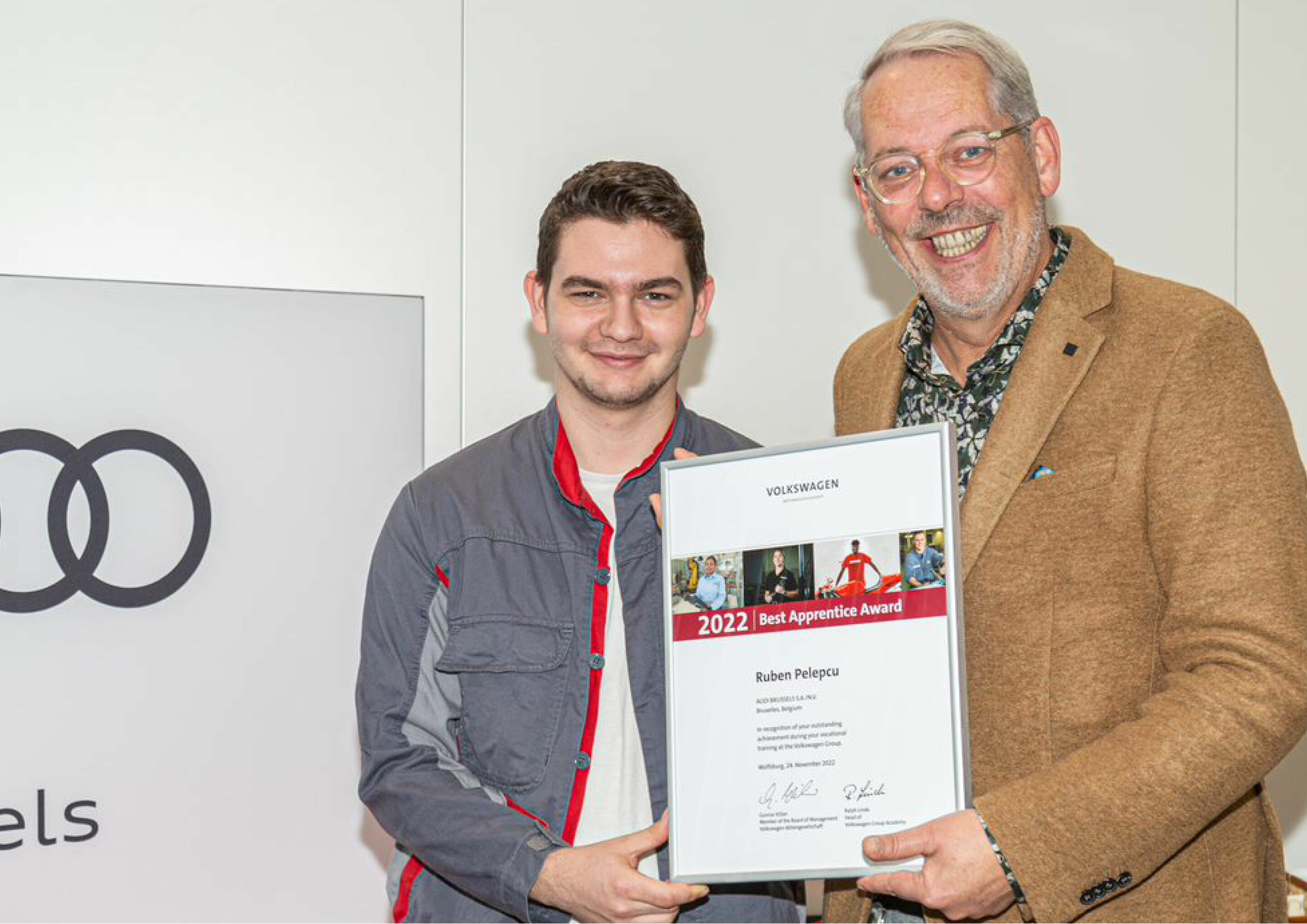 Seven locations, seven best apprentices: Audi’s top trainees in 2022