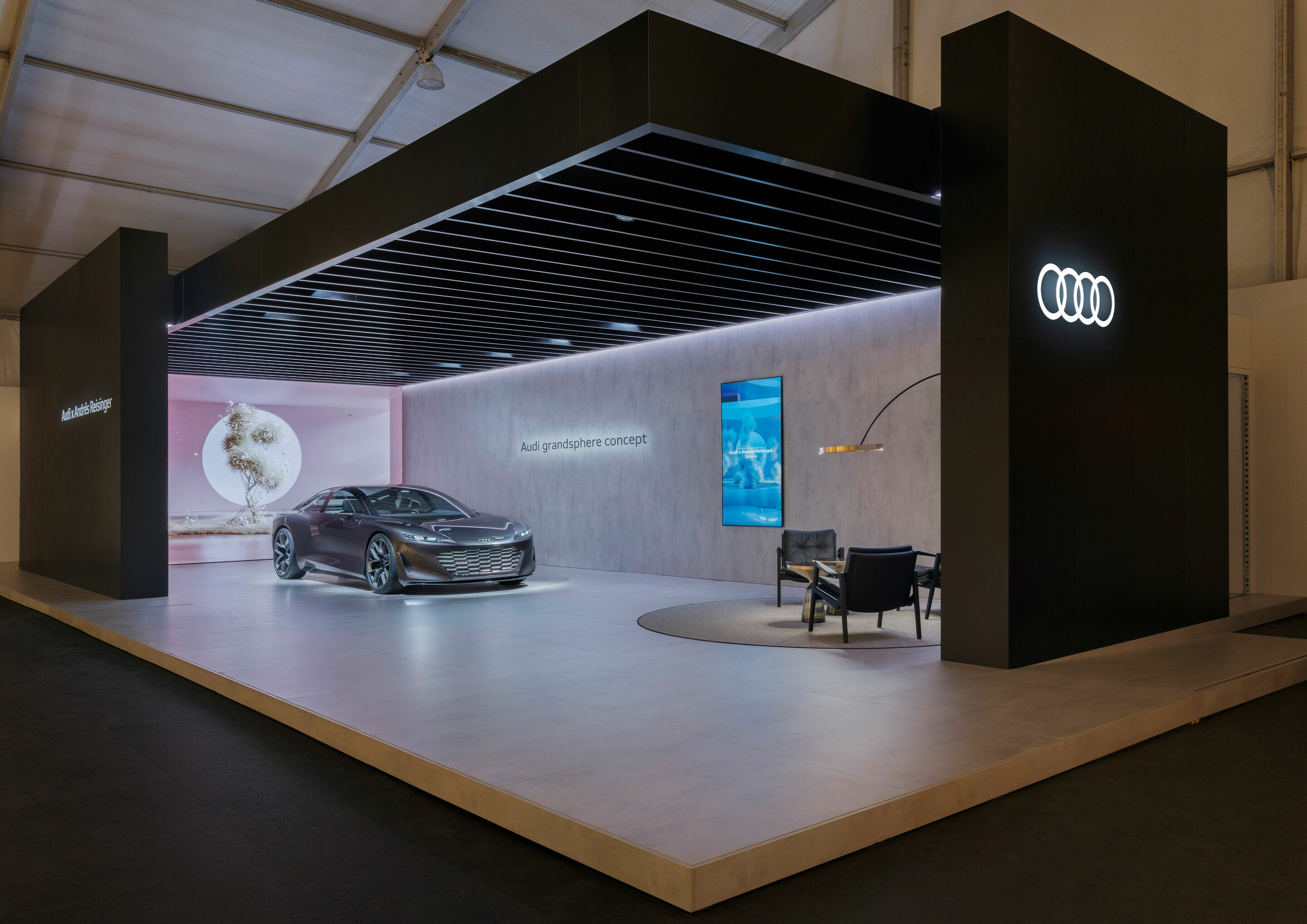 Audi auf der Design Miami/: immersive Erlebnissphären als digitales Kunstwerk