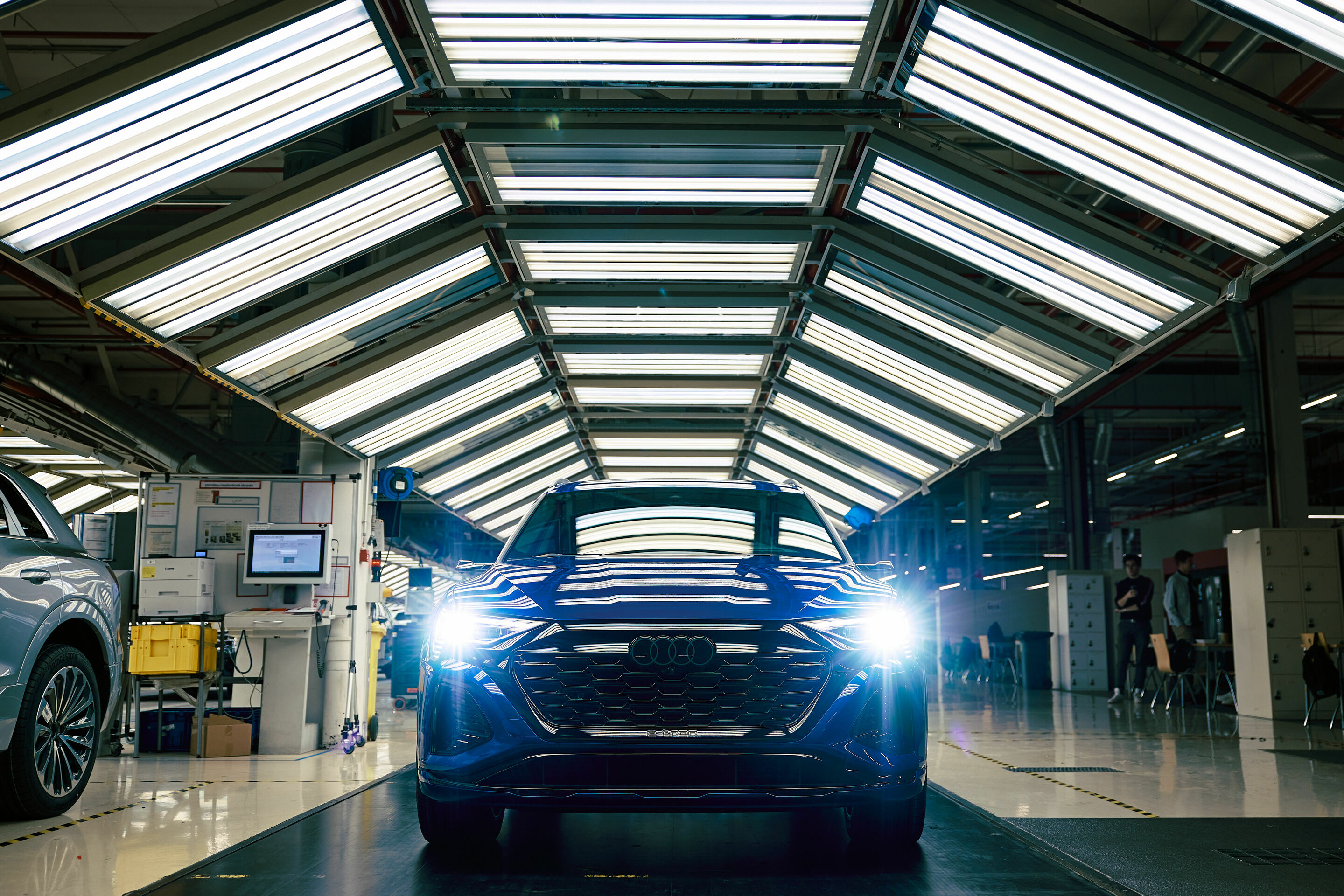 Brussels plant production new Audi Q8 e-tron