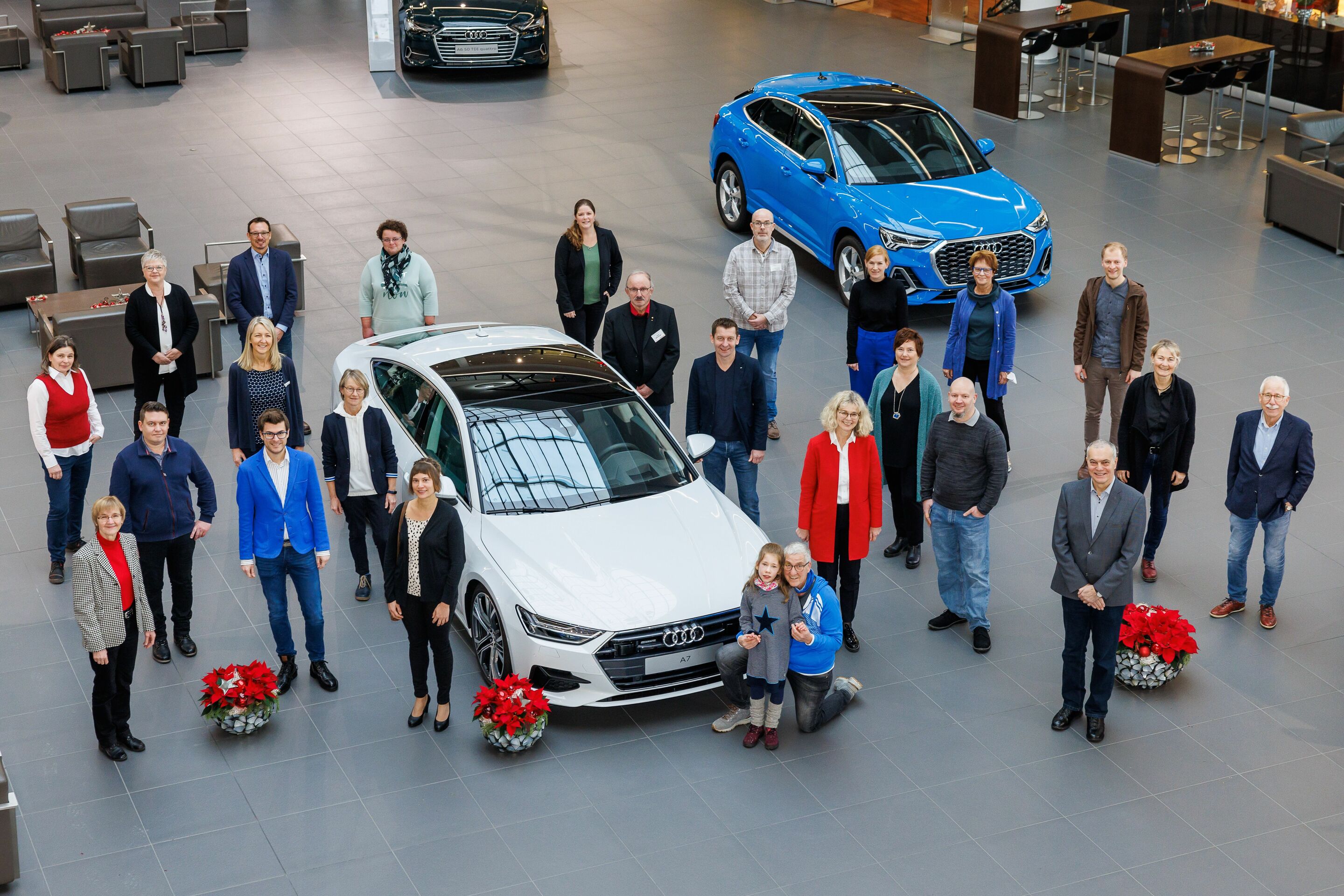 Audi Belegschaft spendet für die Region