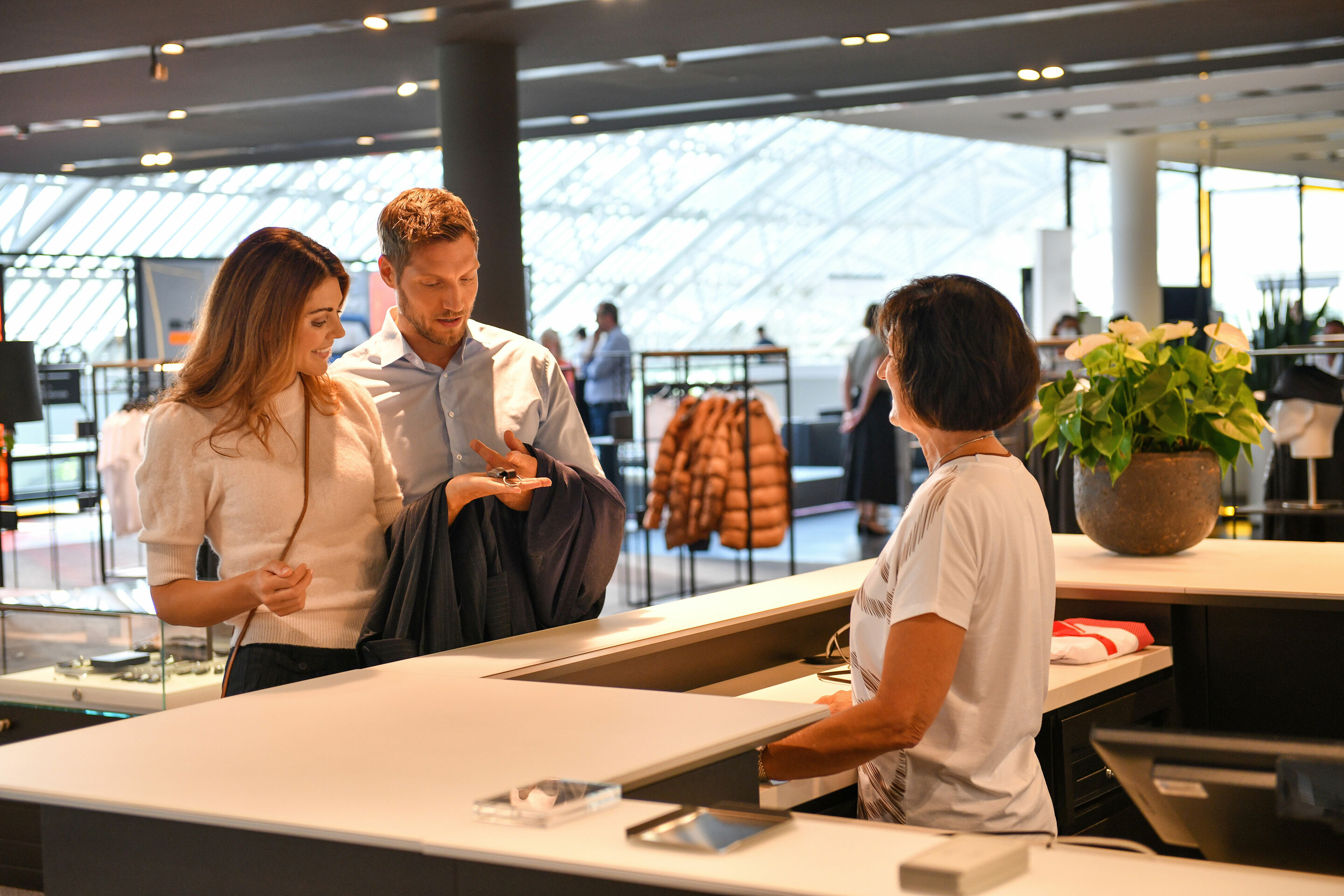 Visit to the Audi shop