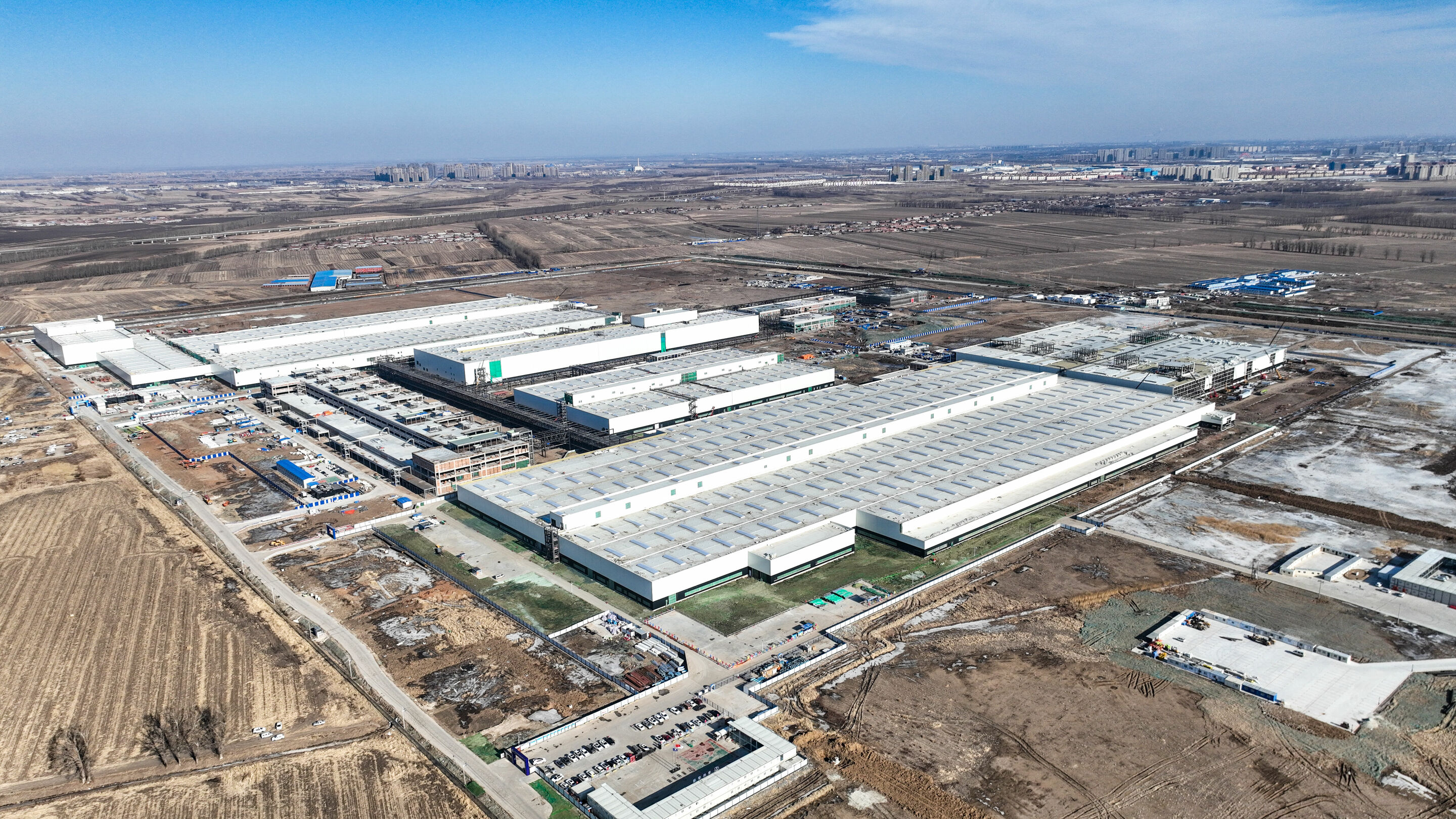 Eine neue smarte Fabrik entsteht