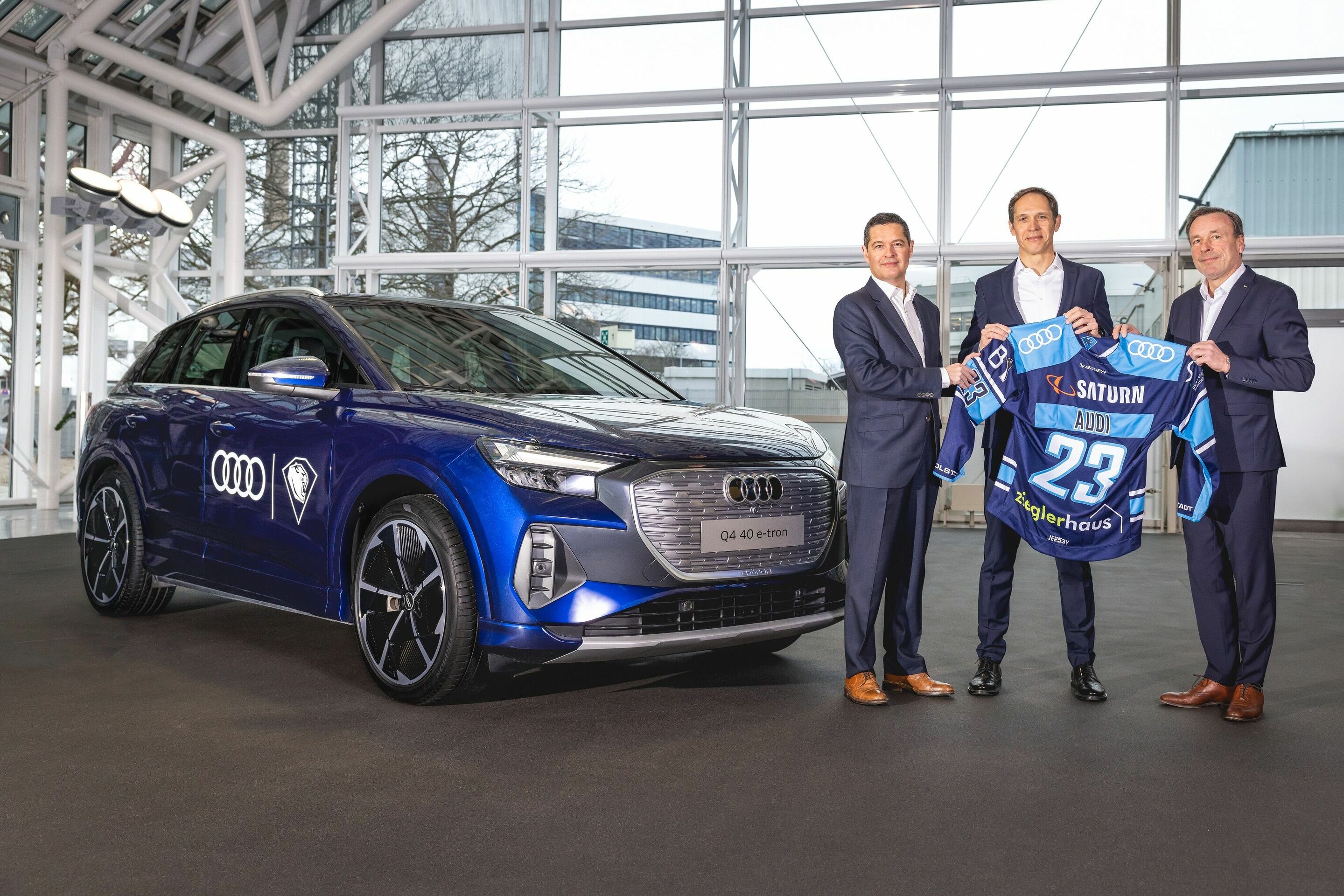 Audi and ERC Ingolstadt again renew partnership for the long term