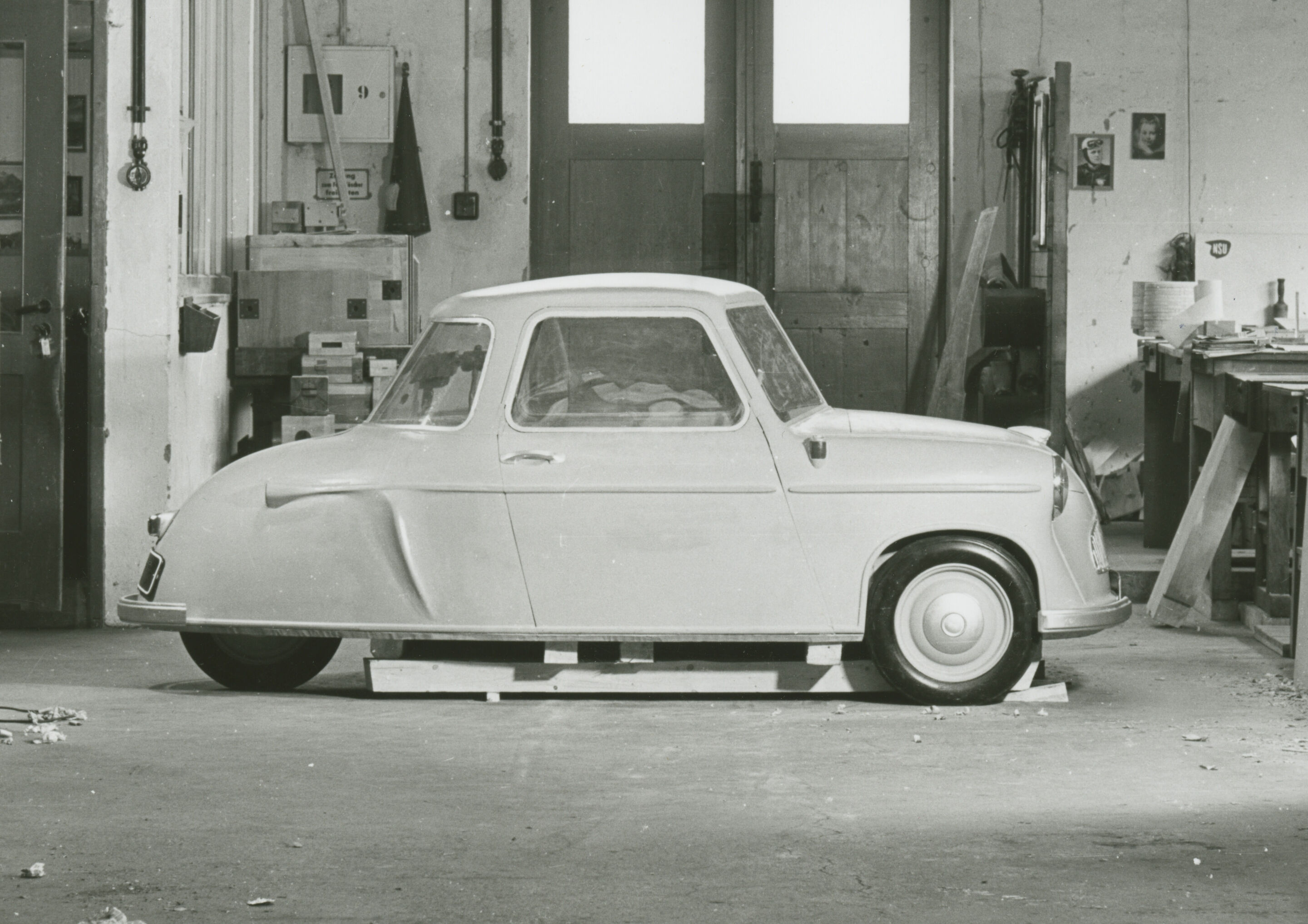 NSU didn’t go directly from two to four wheels