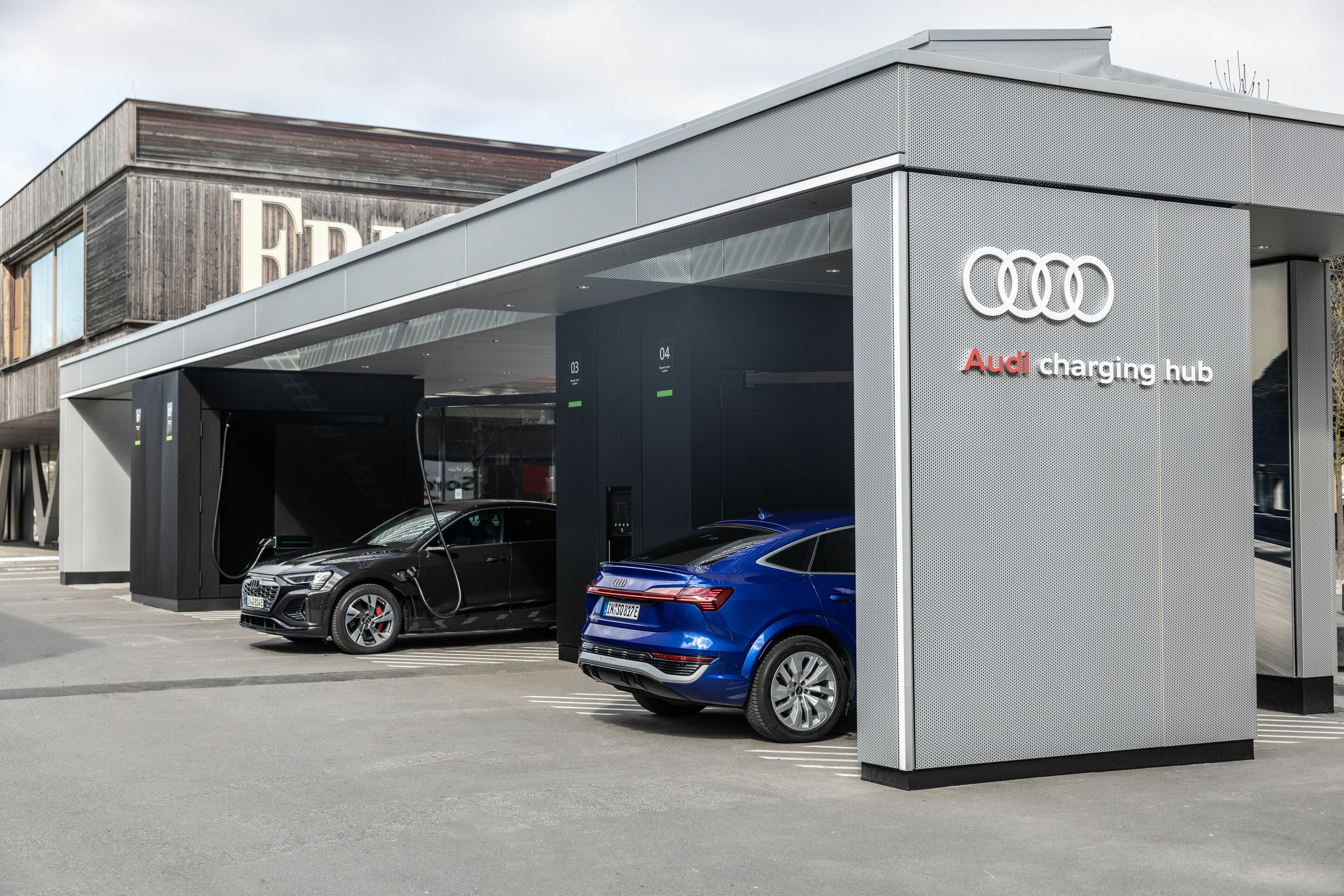 Audi charging hub Berlin