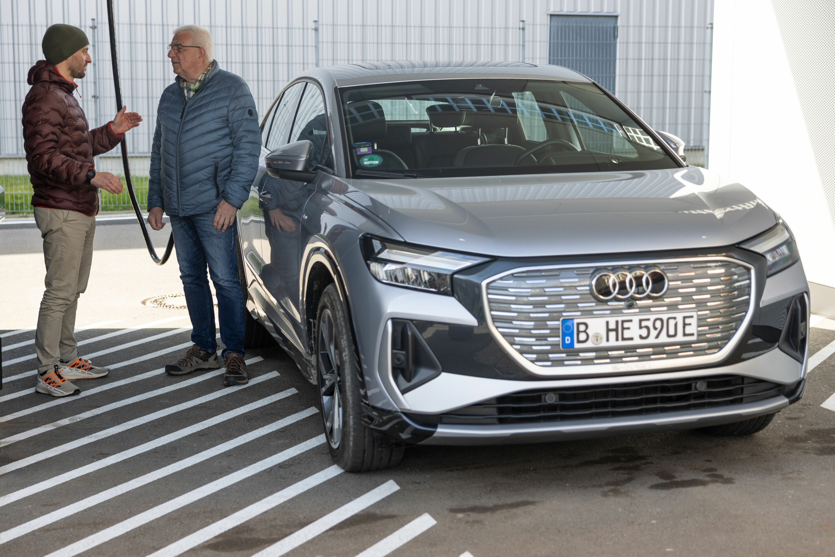 Audi charging hub Berlin