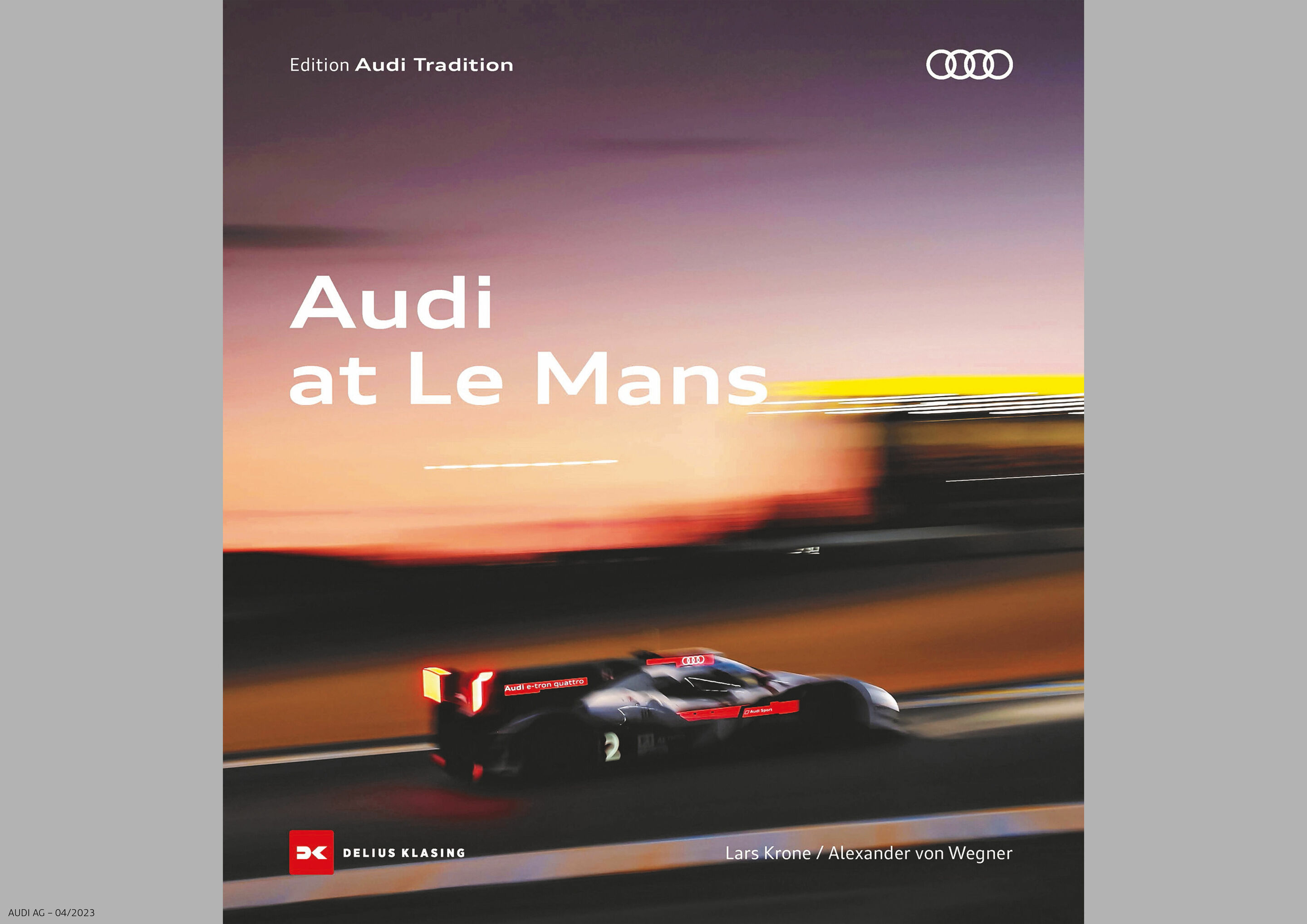New book from Audi Tradition: “Audi at Le Mans”