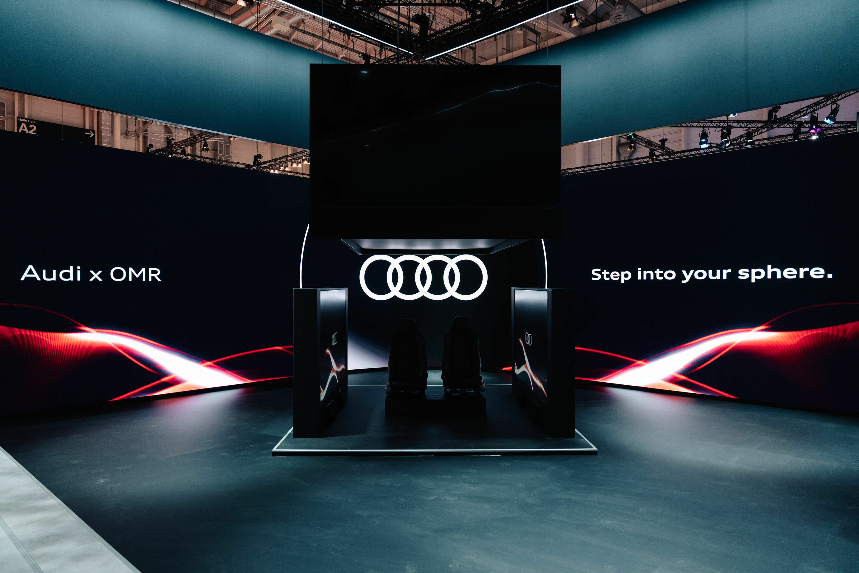 Audi at the 2023 OMR Festival