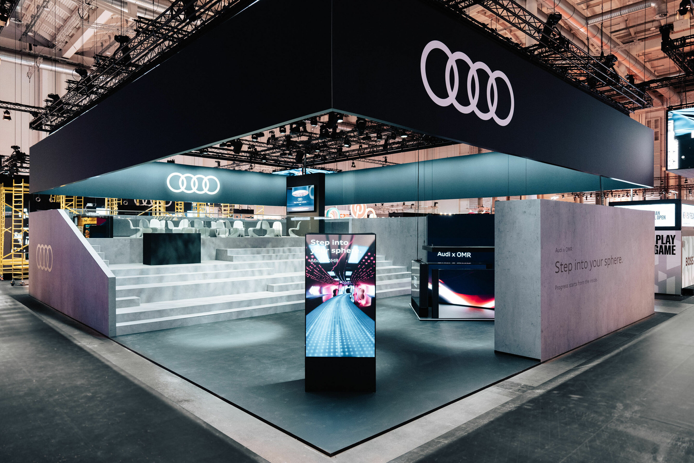 Audi at the 2023 OMR Festival