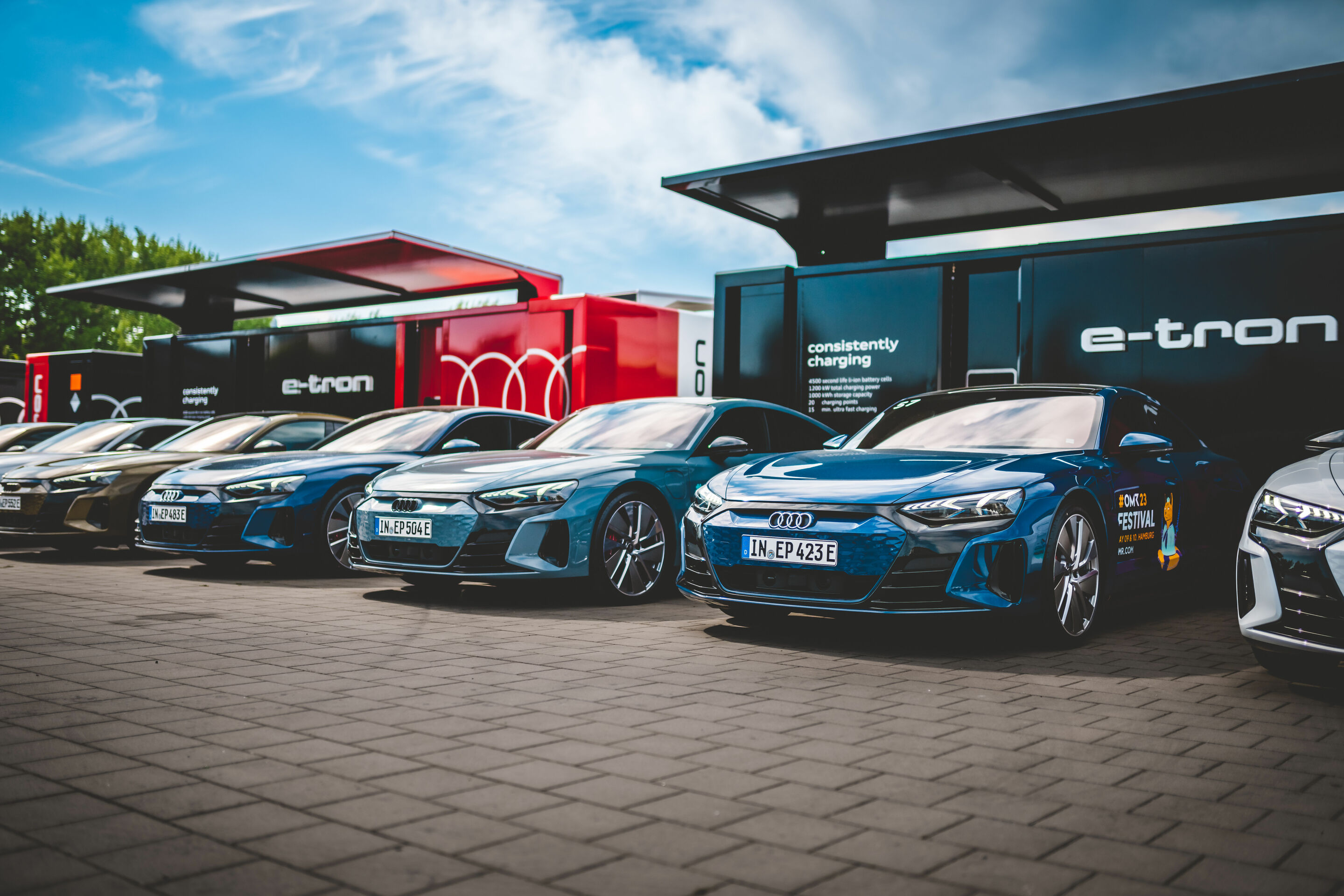 Audi at the 2023 OMR Festival